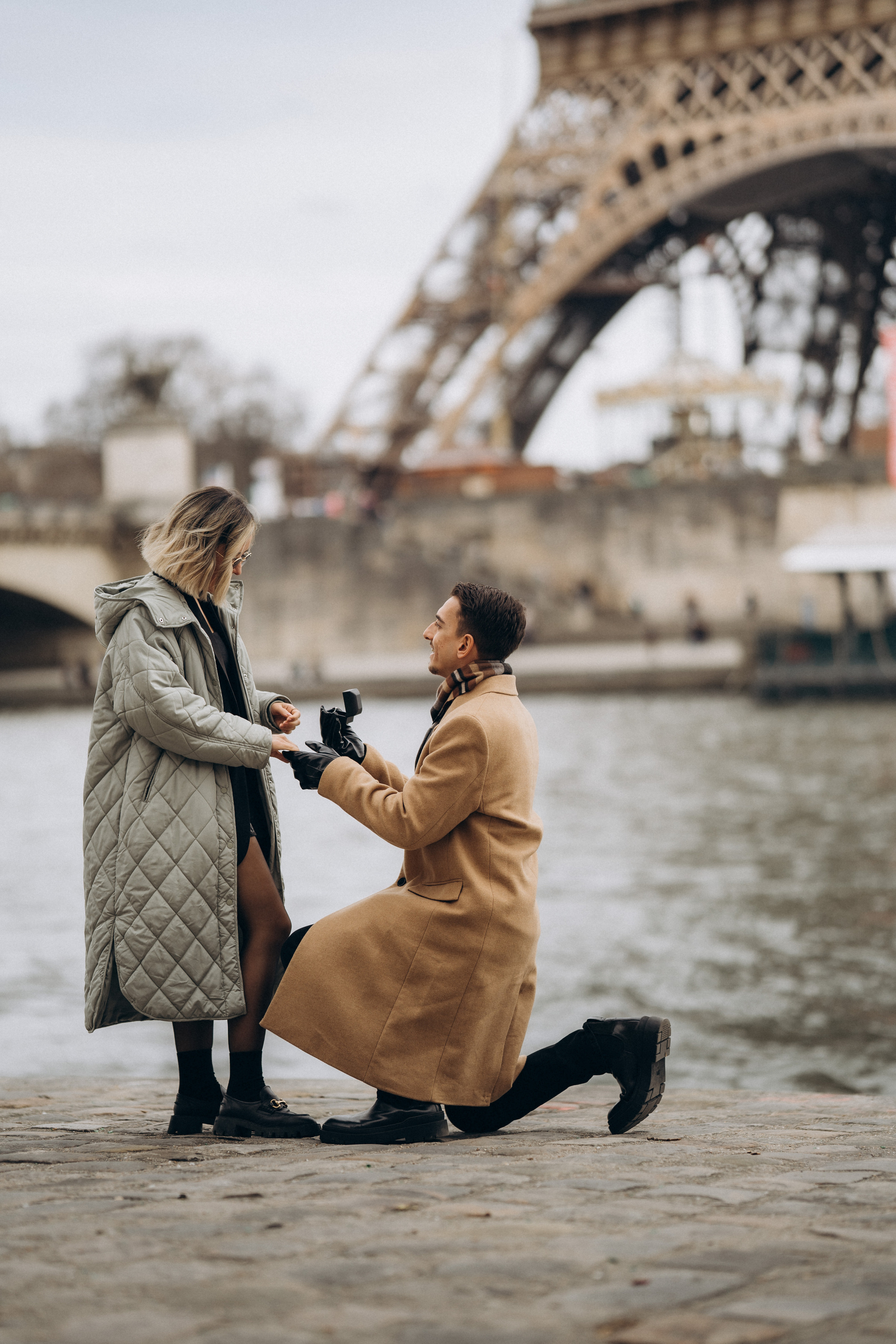 Proposal in Paris — Photographer Paris. Professional photographer in Paris — Shybitska Iryna
