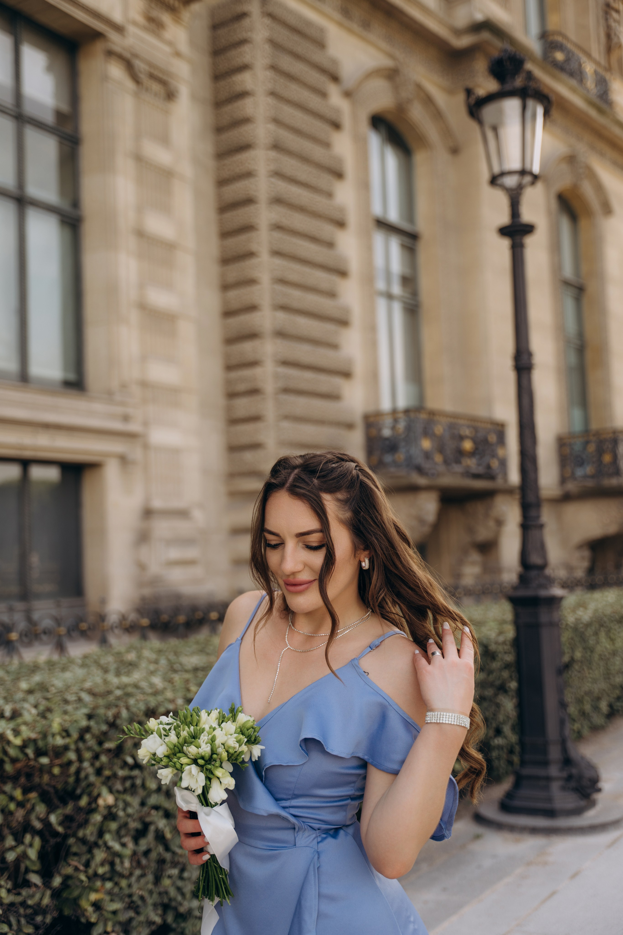 Wedding Day in Paris and Reception. Professional photographer in Paris — Shybitska Iryna