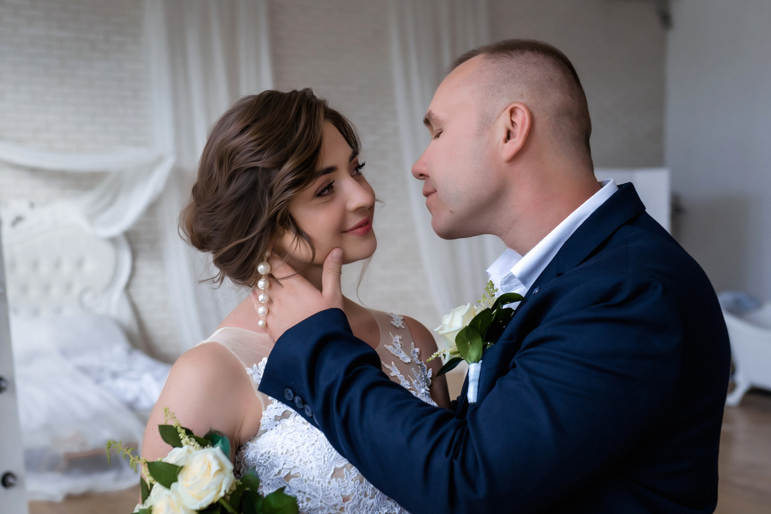 Весільна фотосесія у фотостудії. Professional photographer in Paris — Shybitska Iryna