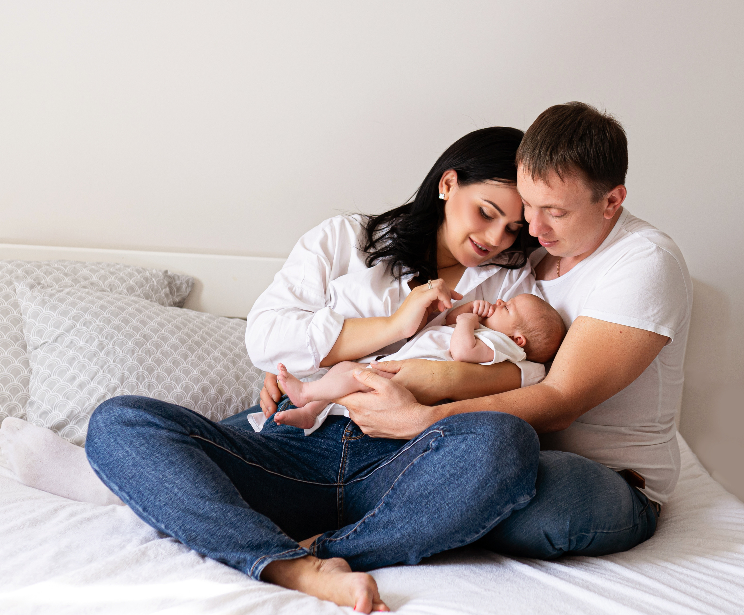 Домашня фотосесія новонародженого. Professional photographer in Paris — Shybitska Iryna