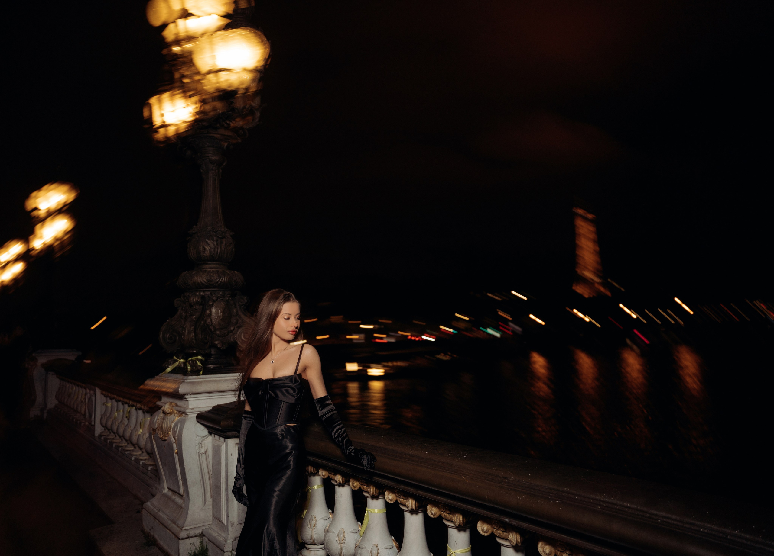 Night Paris/Ночная фотоссесия в Париже. Professional photographer in Paris — Shybitska Iryna