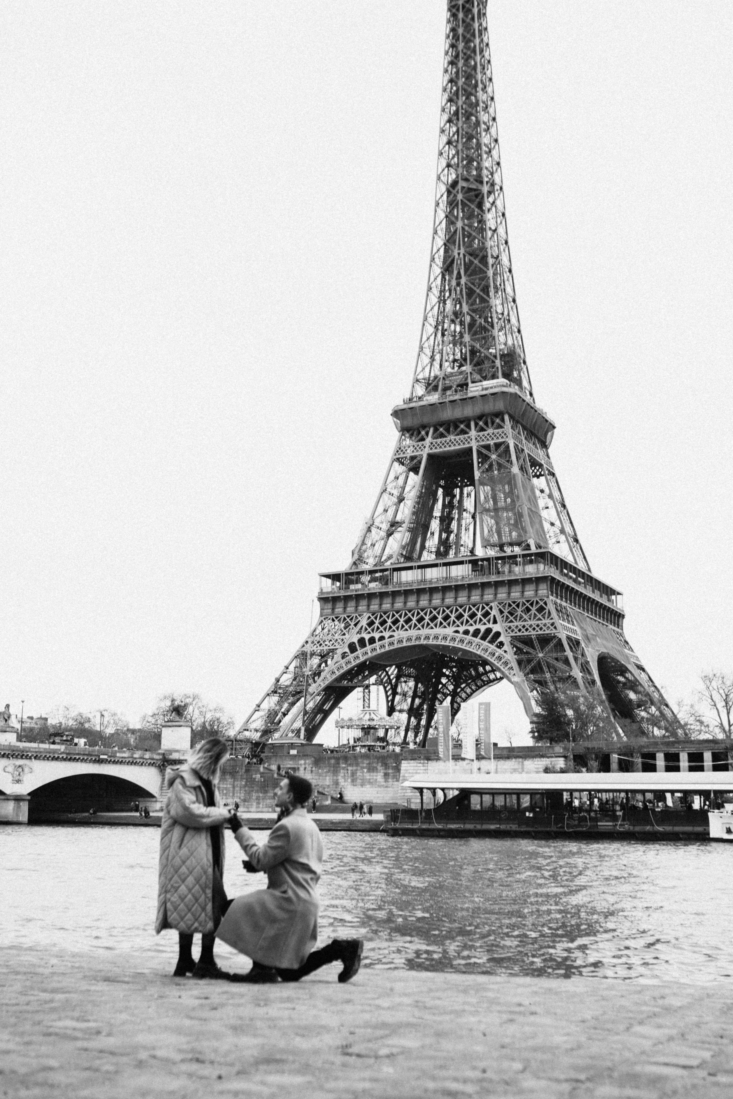 Proposal in Paris — Photographer Paris. Professional photographer in Paris — Shybitska Iryna