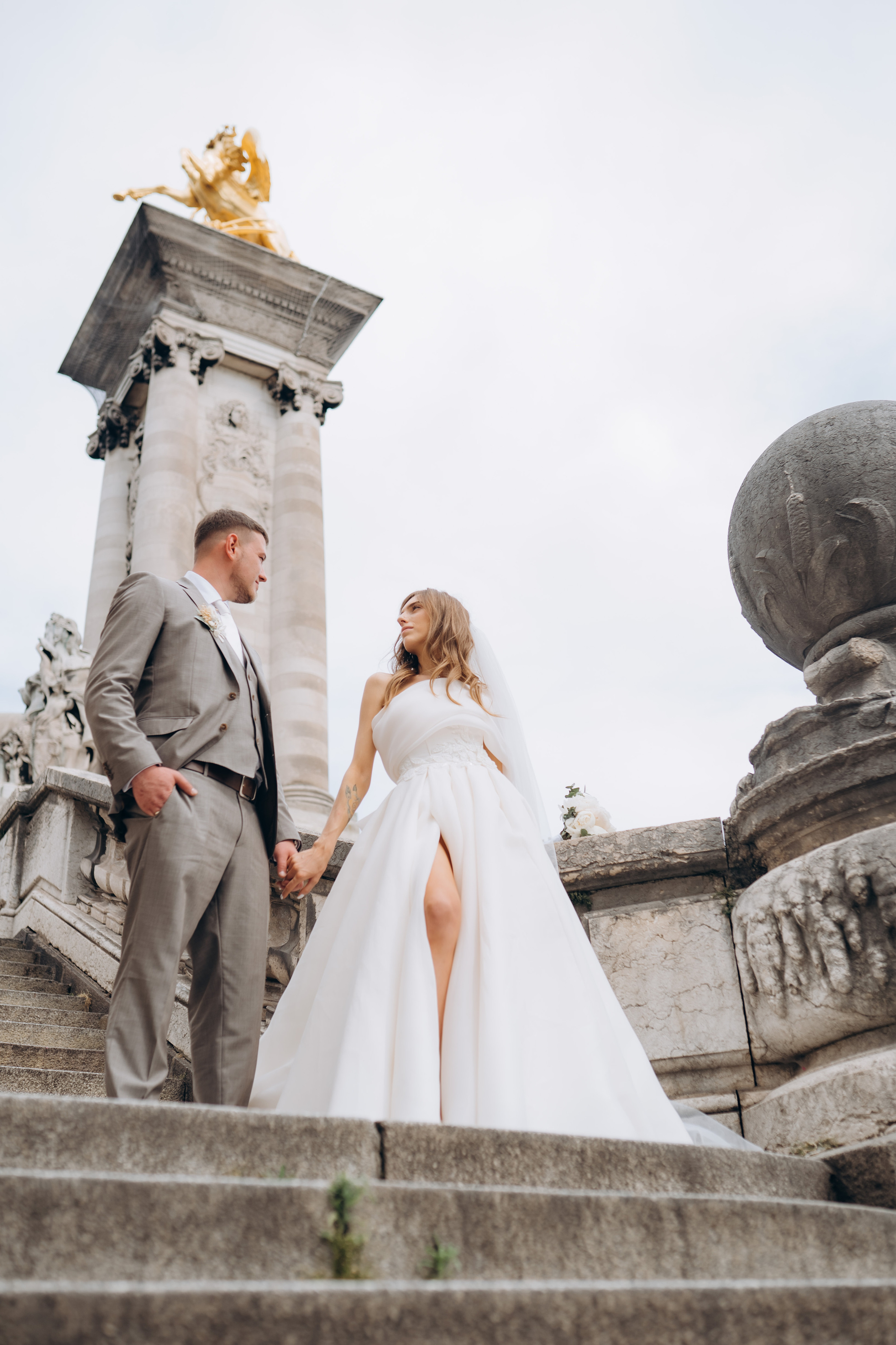 Свадебная фотосессия в Париже. Professional photographer in Paris — Shybitska Iryna