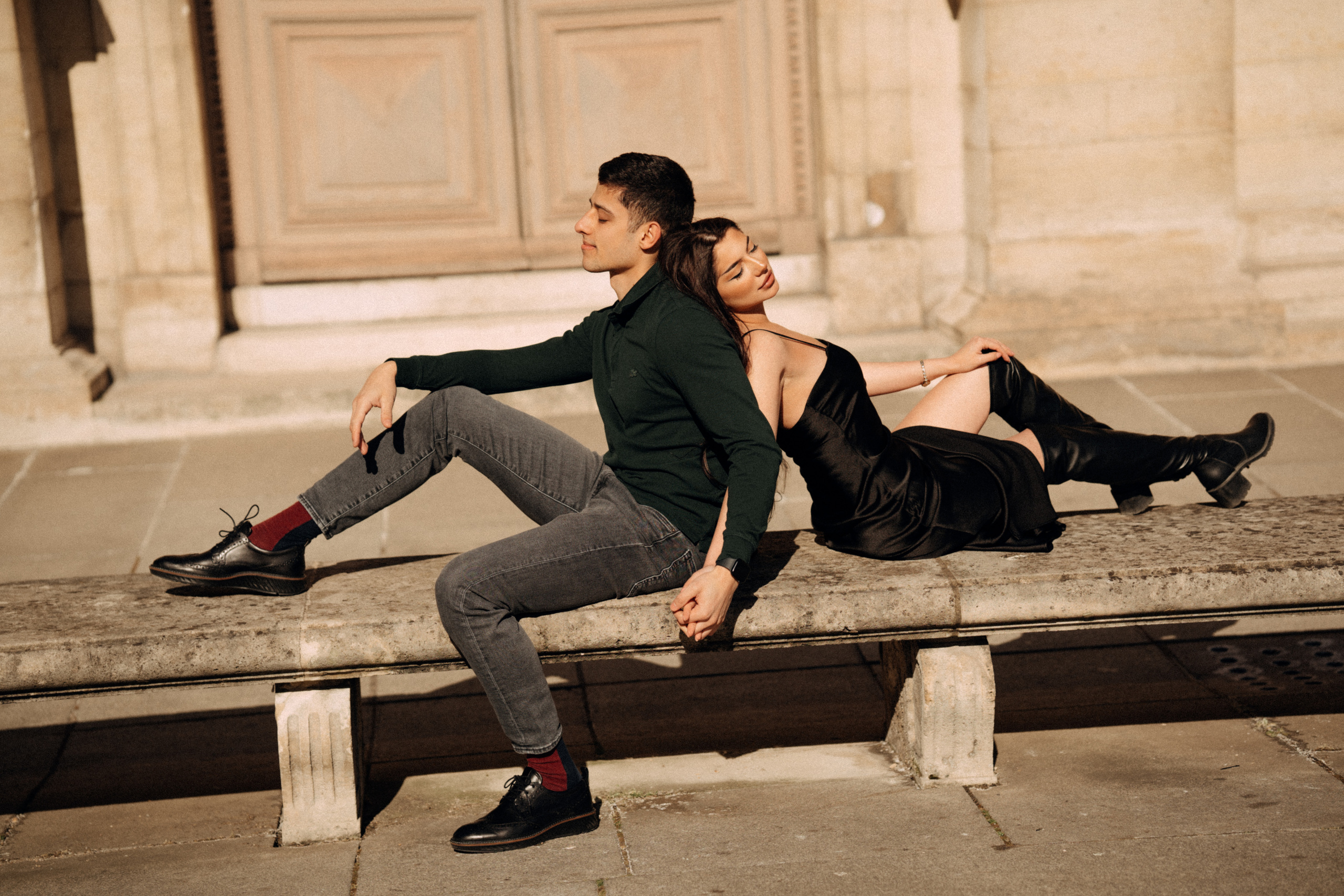 Love story — Photo session lasts 1.5 hours. Professional photographer in Paris — Shybitska Iryna