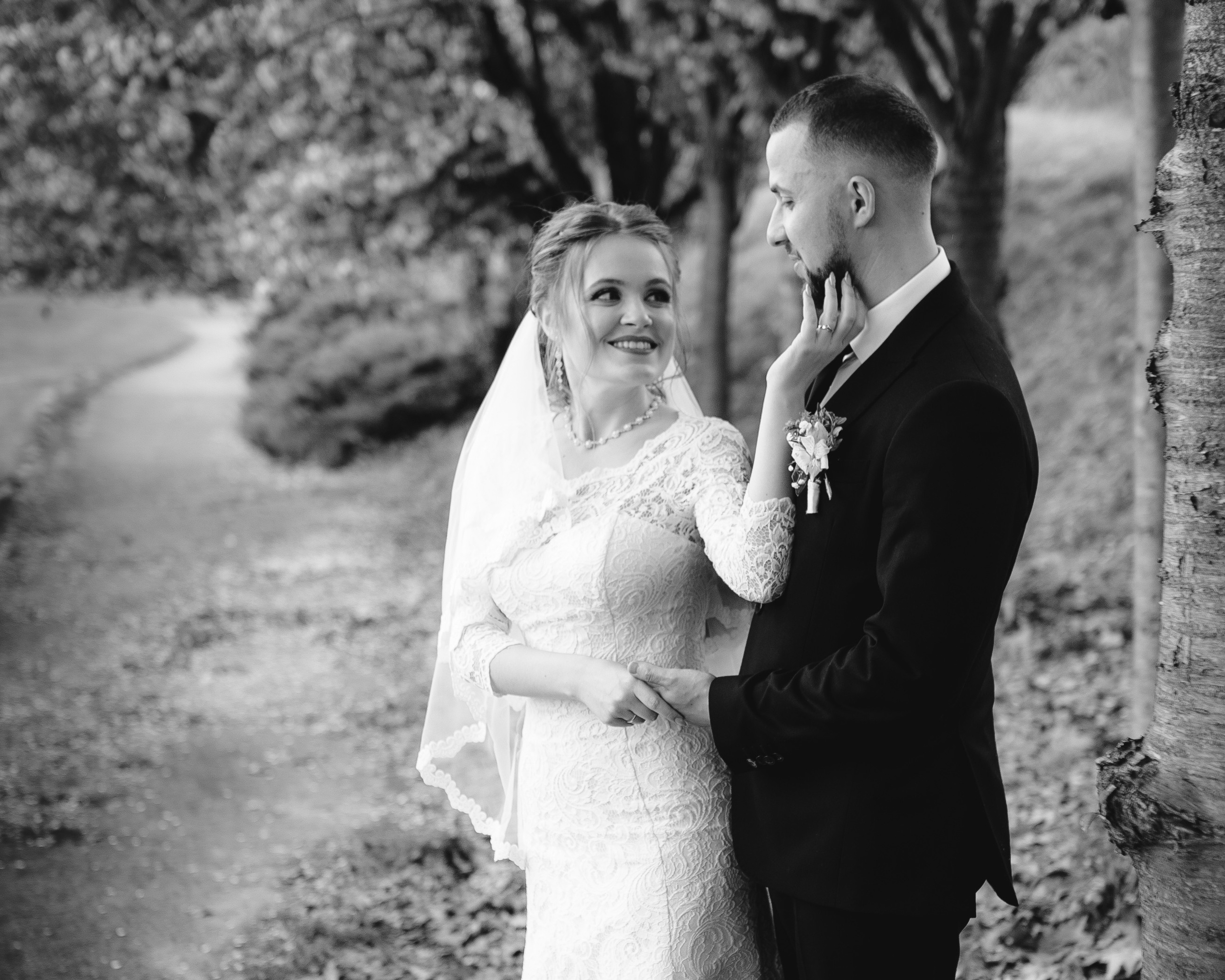 Весільна фотосесія — Ботанічний сад. Professional photographer in Paris — Shybitska Iryna