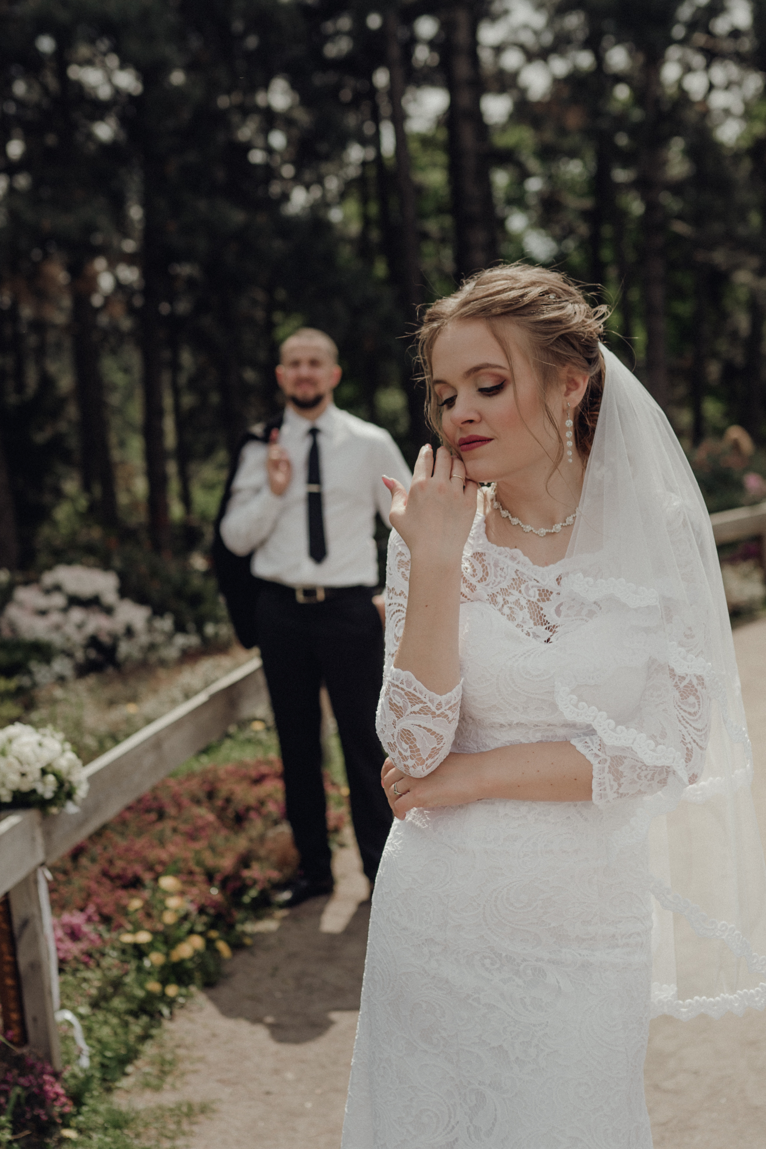 Весільна фотосесія — Ботанічний сад. Professional photographer in Paris — Shybitska Iryna