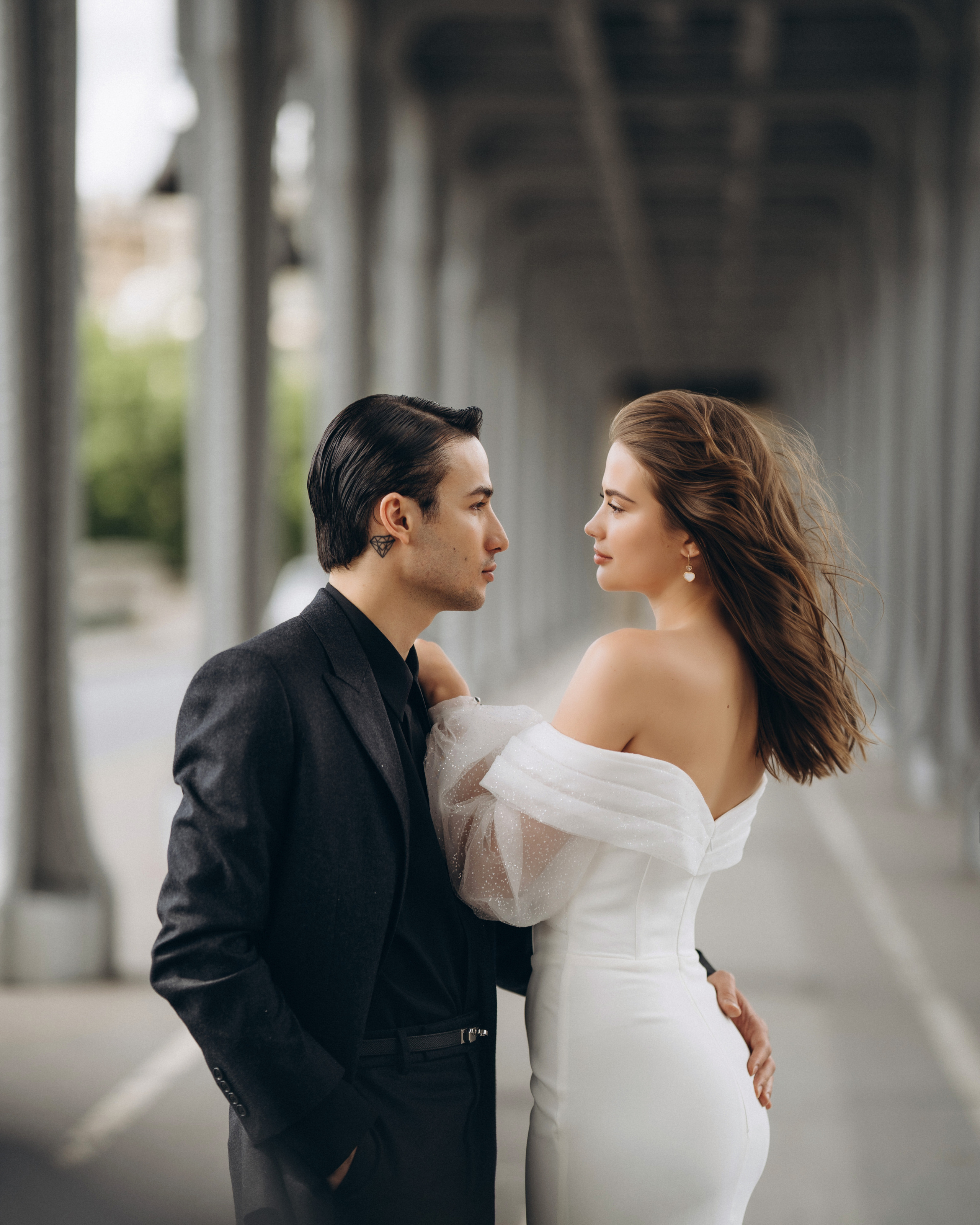 Wedding photo shoot in Paris. Professional photographer in Paris — Shybitska Iryna