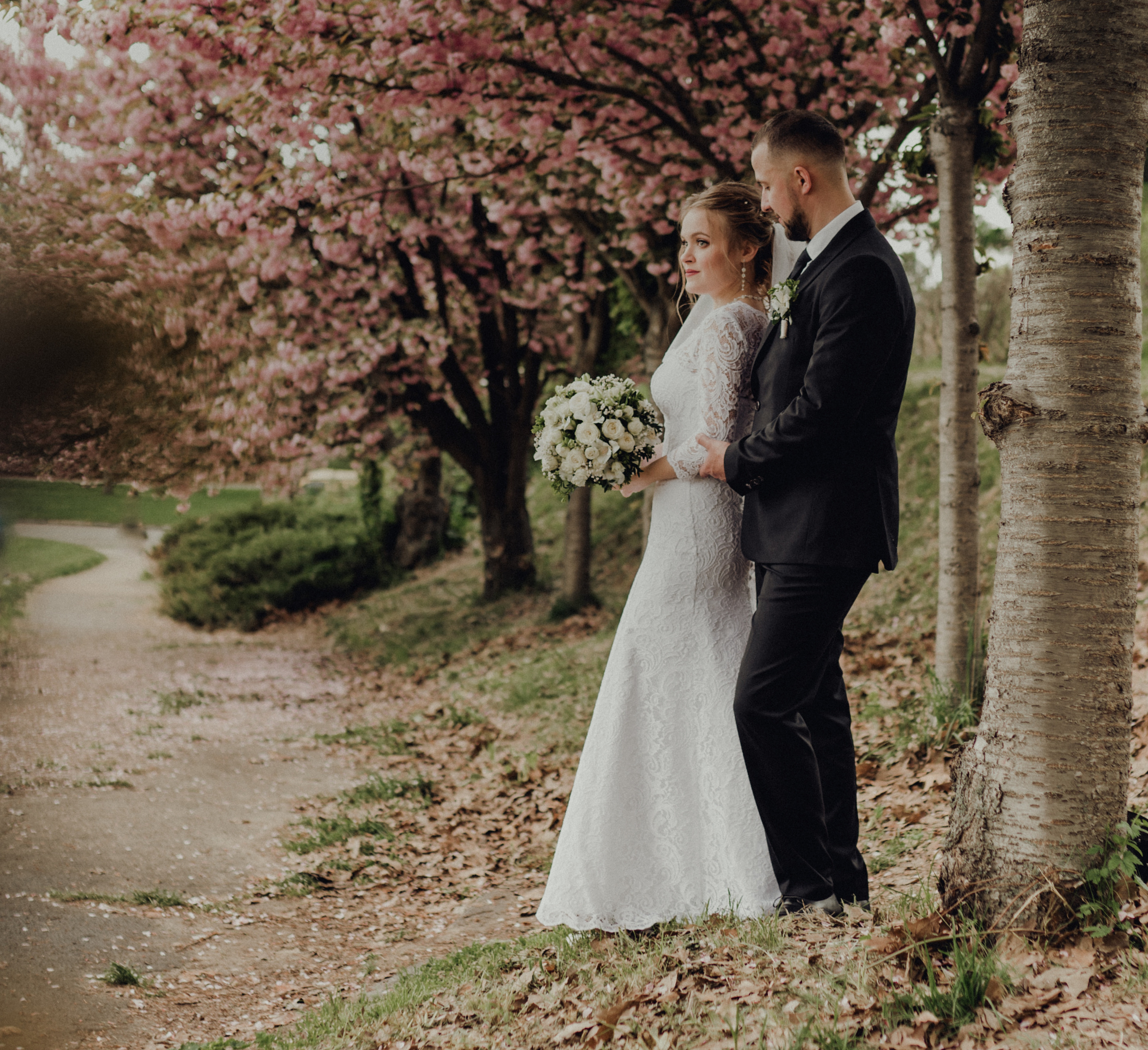 Весільна фотосесія — Ботанічний сад. Professional photographer in Paris — Shybitska Iryna