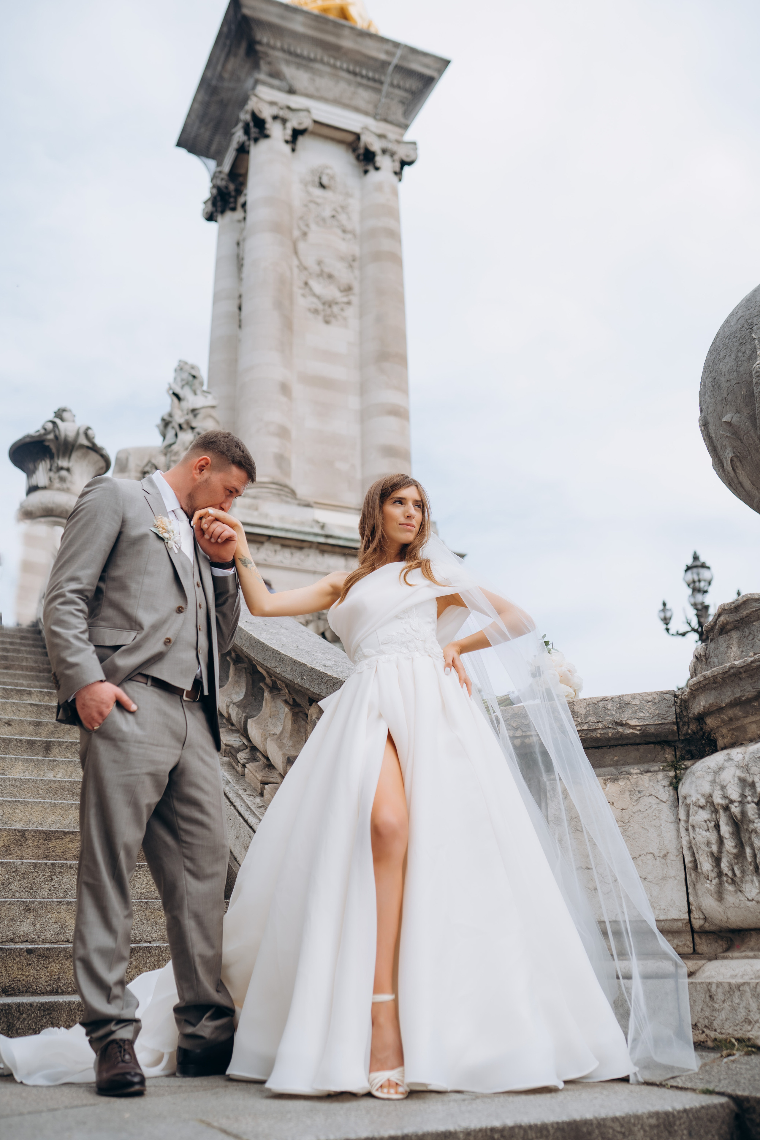 Свадебная фотосессия в Париже. Professional photographer in Paris — Shybitska Iryna