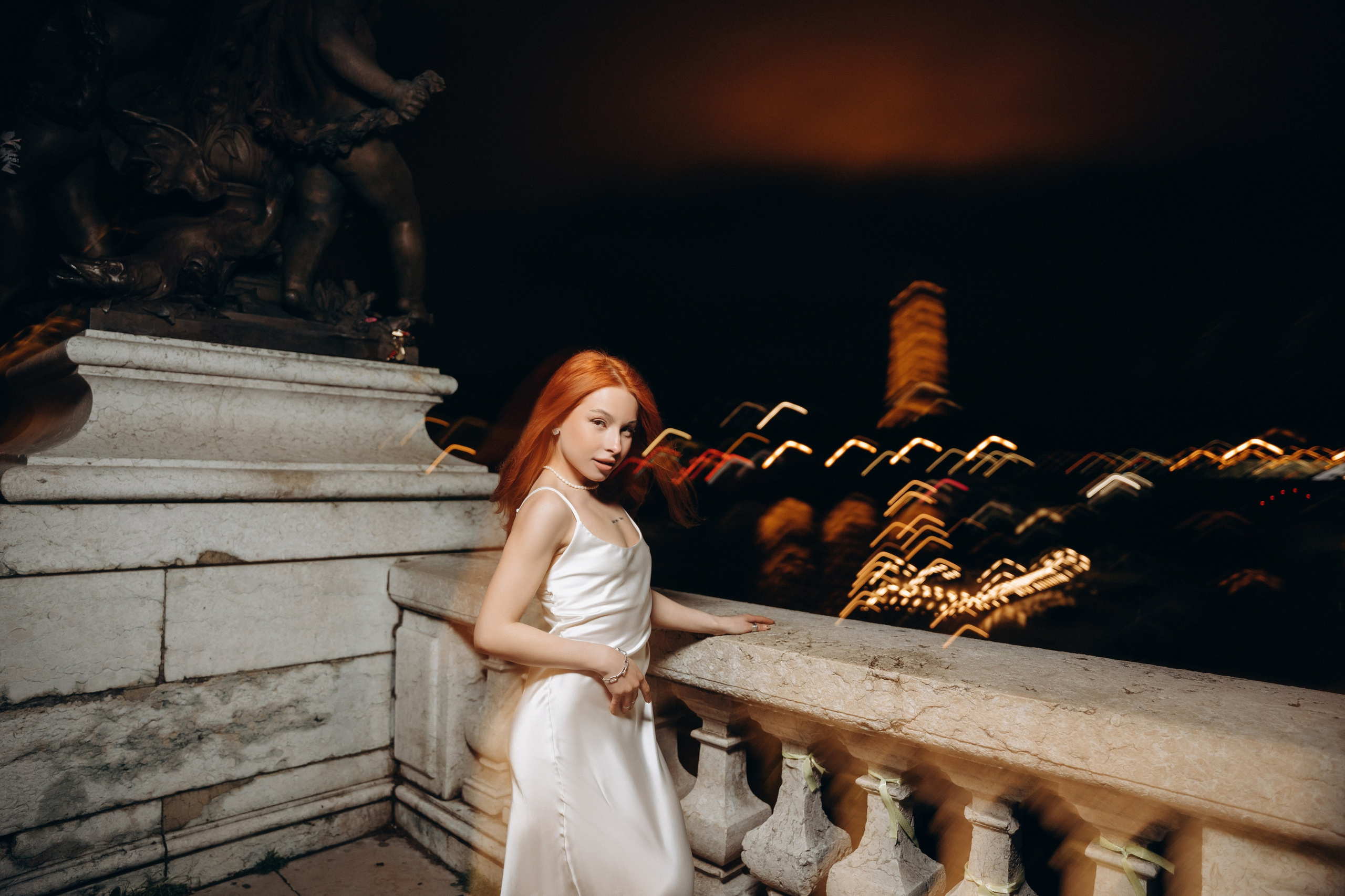 Night Paris/Ночная фотоссесия в Париже. Professional photographer in Paris — Shybitska Iryna