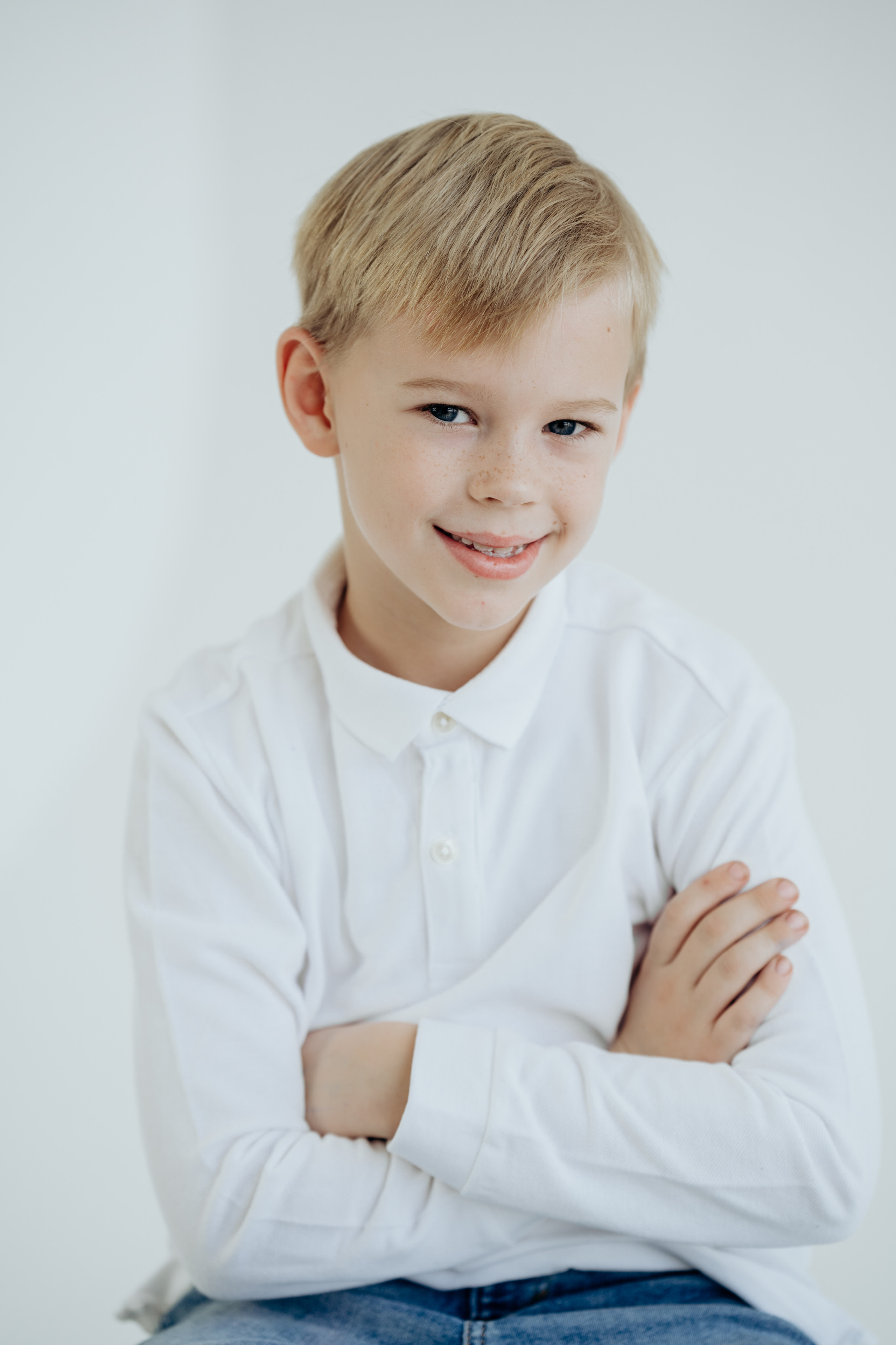 Портретна фотосесія в студії. Professional photographer in Paris — Shybitska Iryna