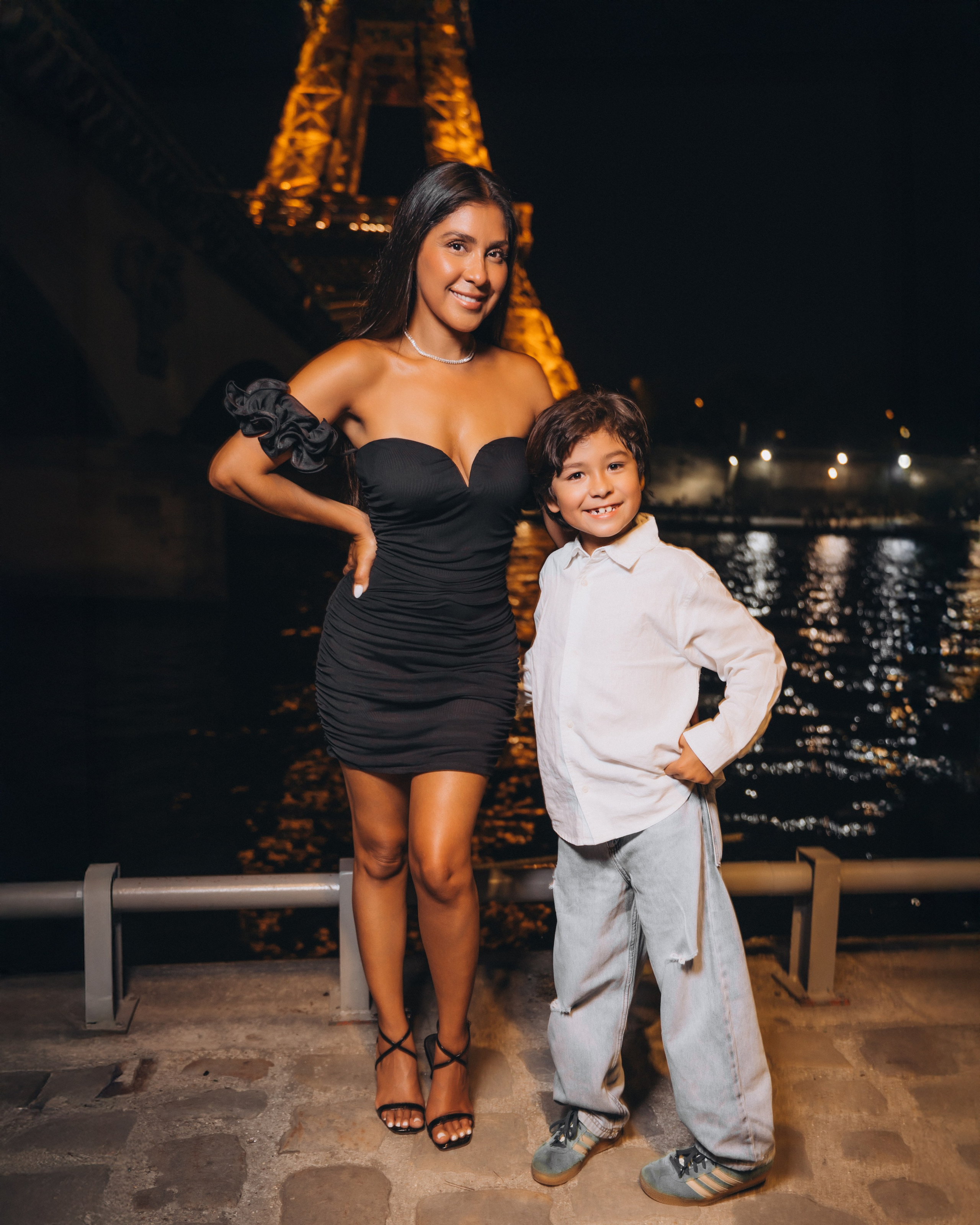 Night Paris/Ночная фотоссесия в Париже. Professional photographer in Paris — Shybitska Iryna