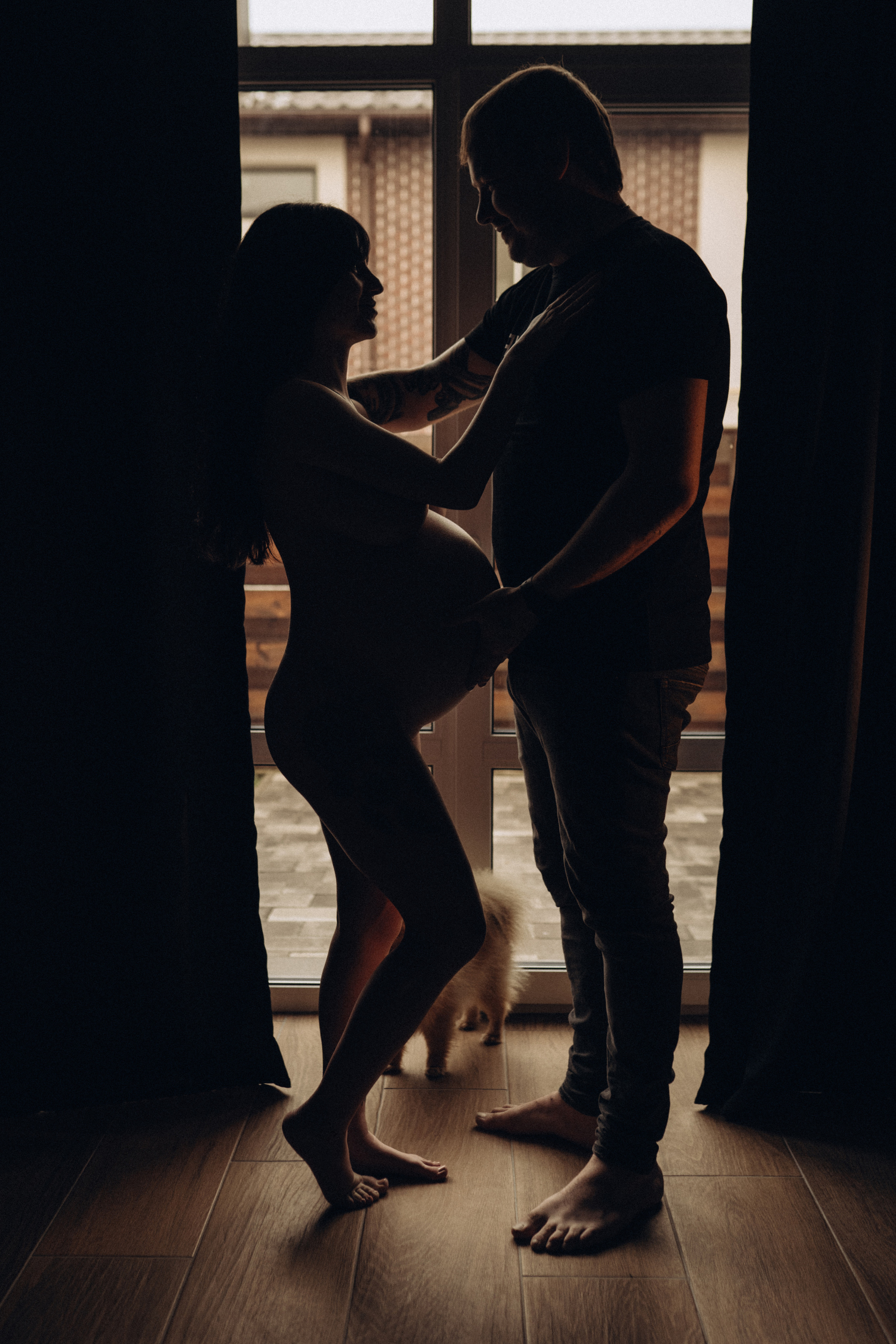 Фотосесія вагідності. Professional photographer in Paris — Shybitska Iryna