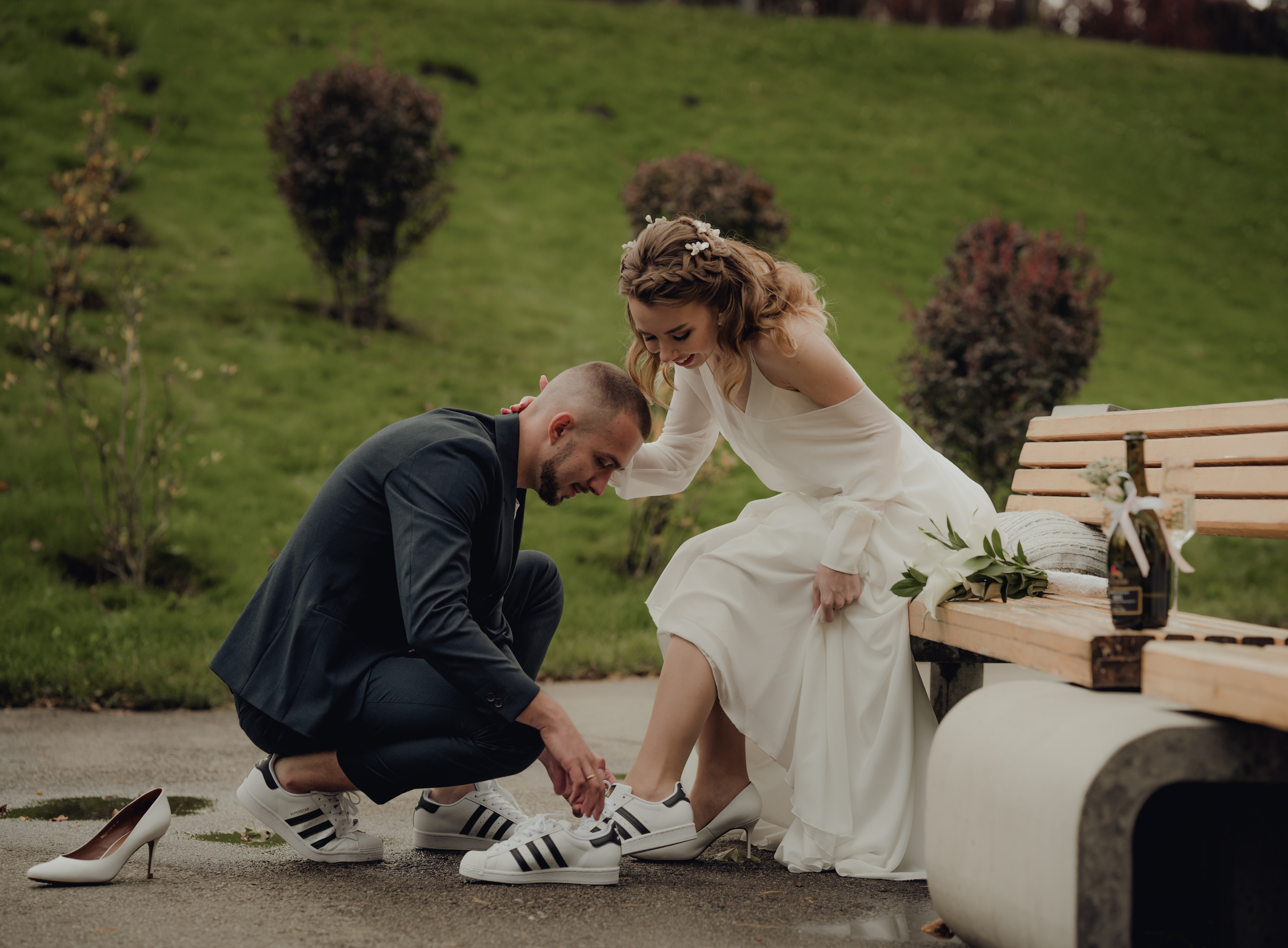 Весільний день — Андрій + Наталія. Professional photographer in Paris — Shybitska Iryna