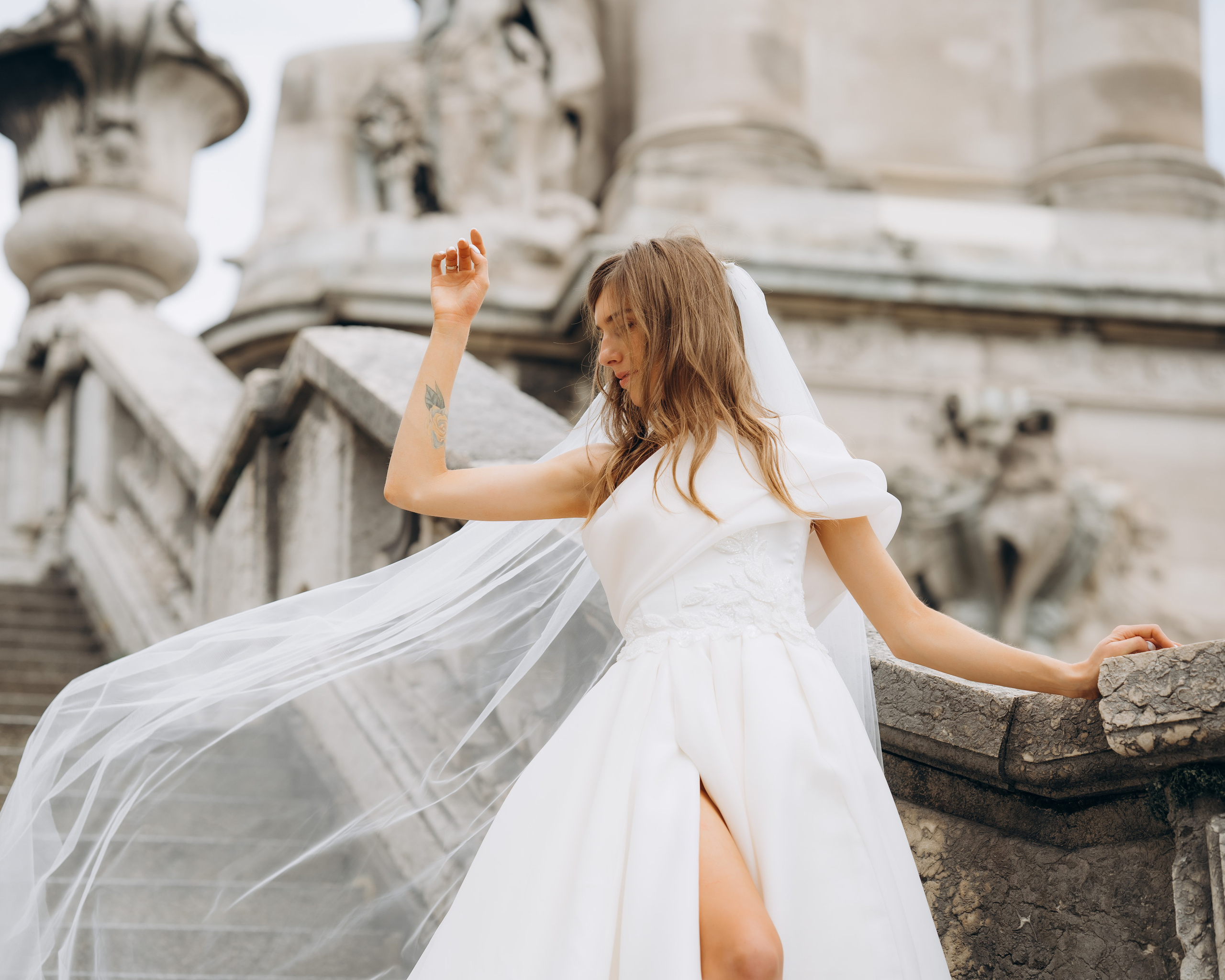 Свадебная фотосессия в Париже. Professional photographer in Paris — Shybitska Iryna