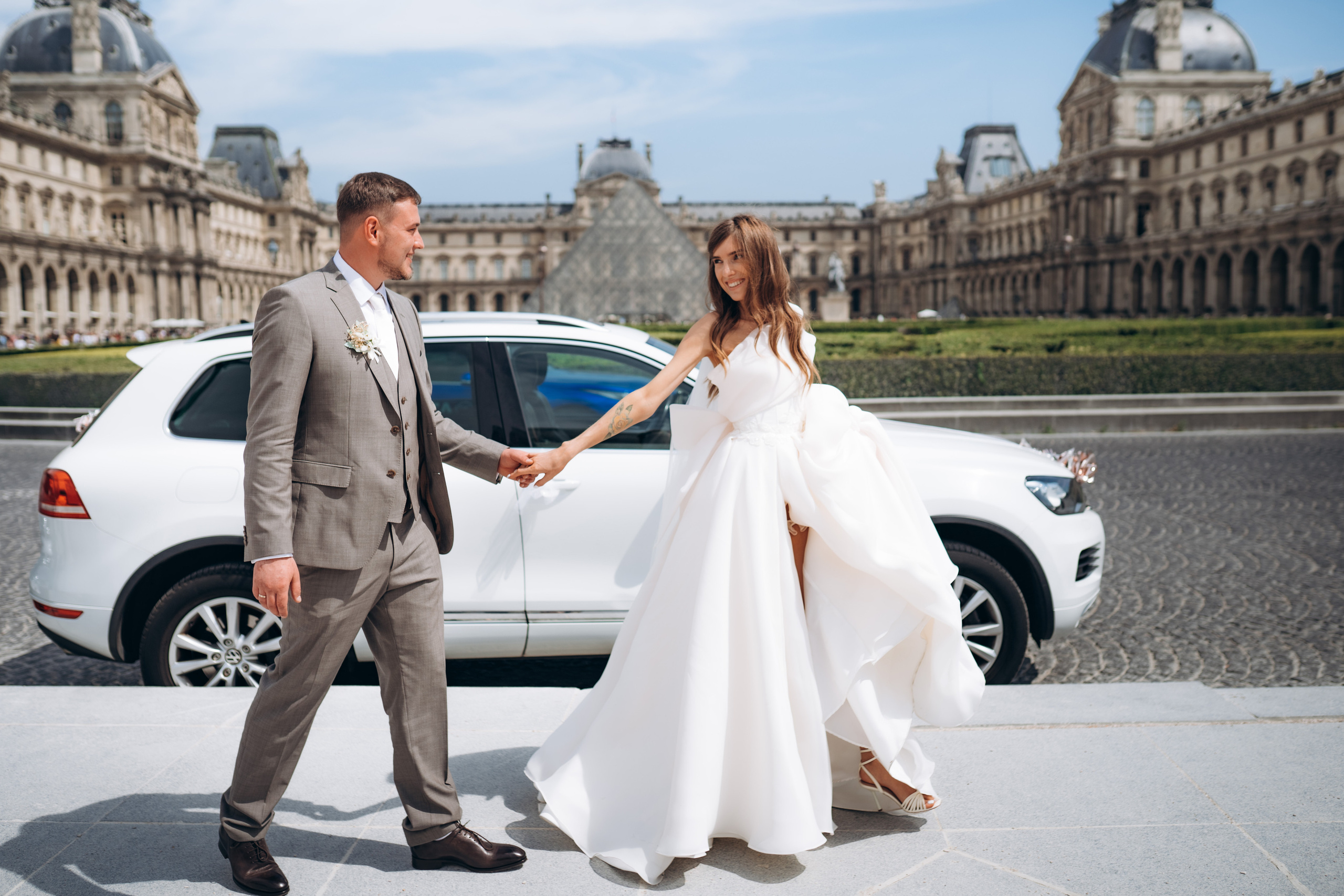 Свадебная фотосессия в Париже. Professional photographer in Paris — Shybitska Iryna