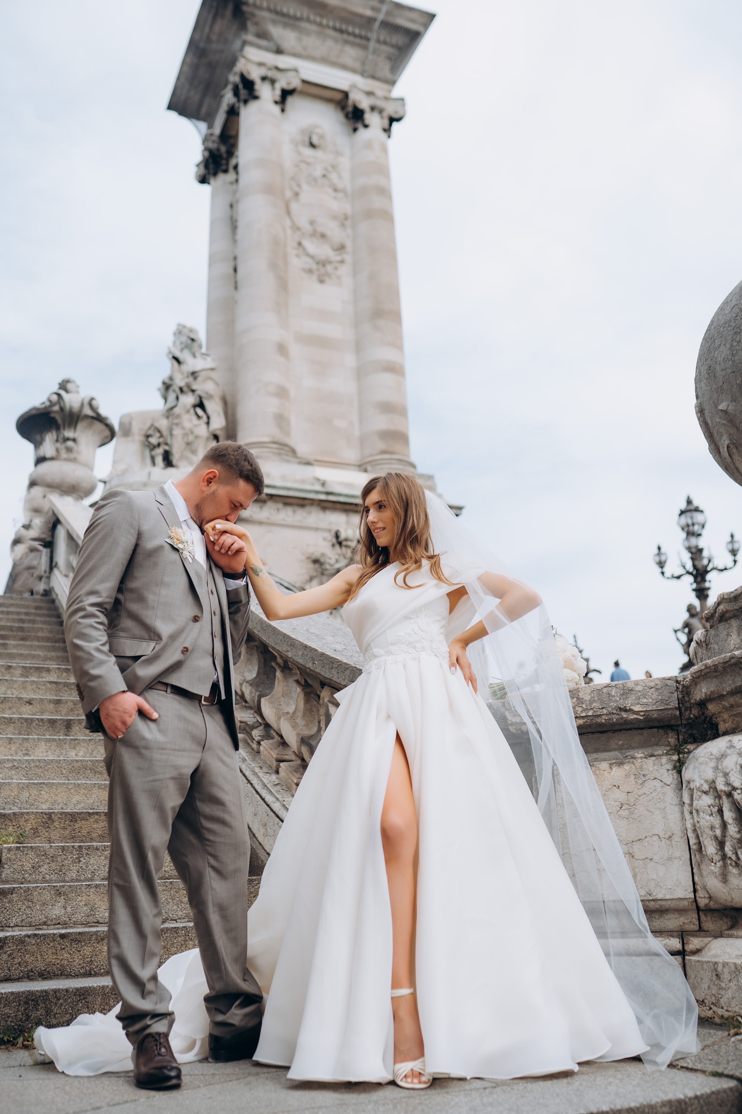 Свадебная фотосессия в Париже. Professional photographer in Paris — Shybitska Iryna