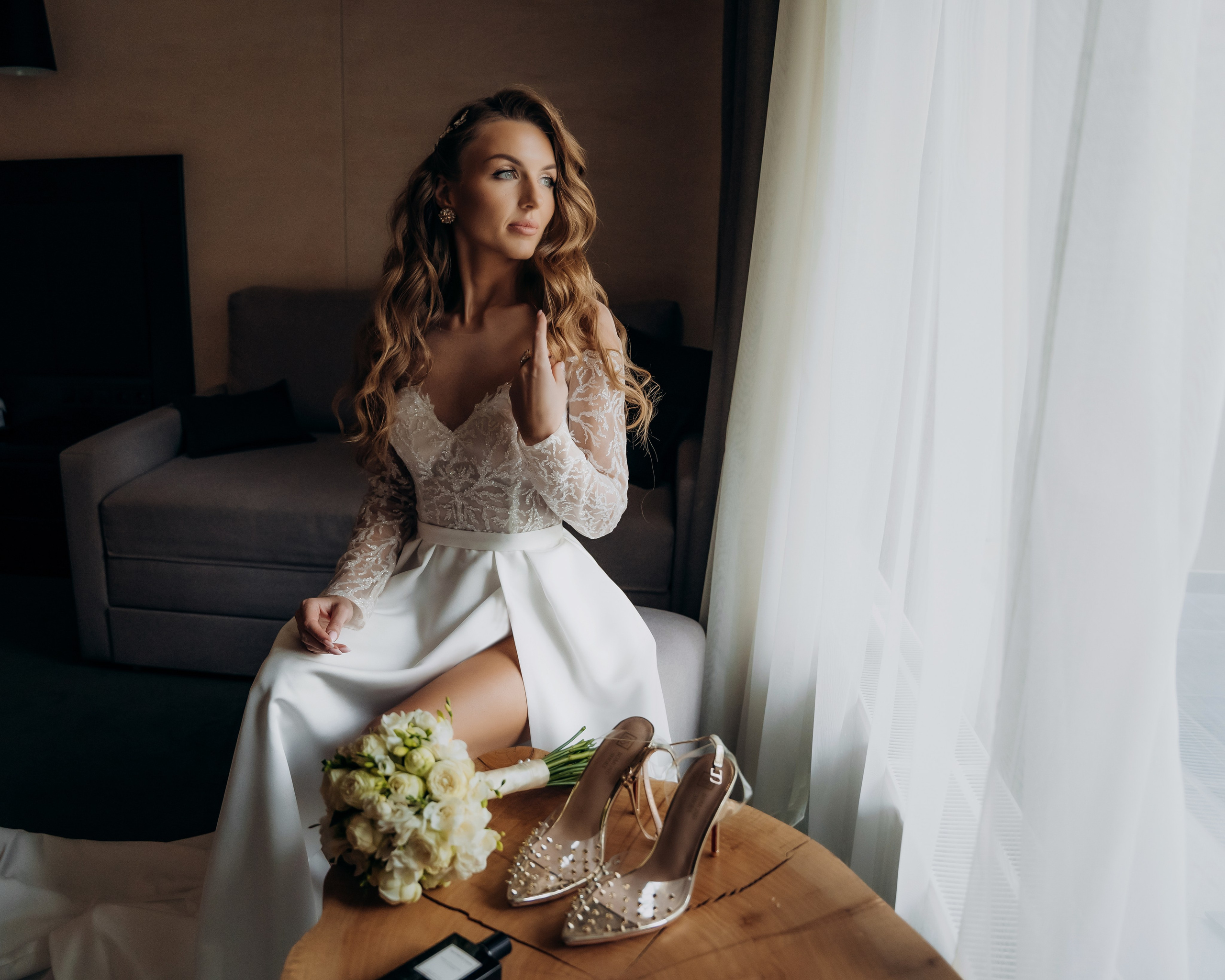 Виїзна церемонія — Весілля у сімейному колі. Professional photographer in Paris — Shybitska Iryna