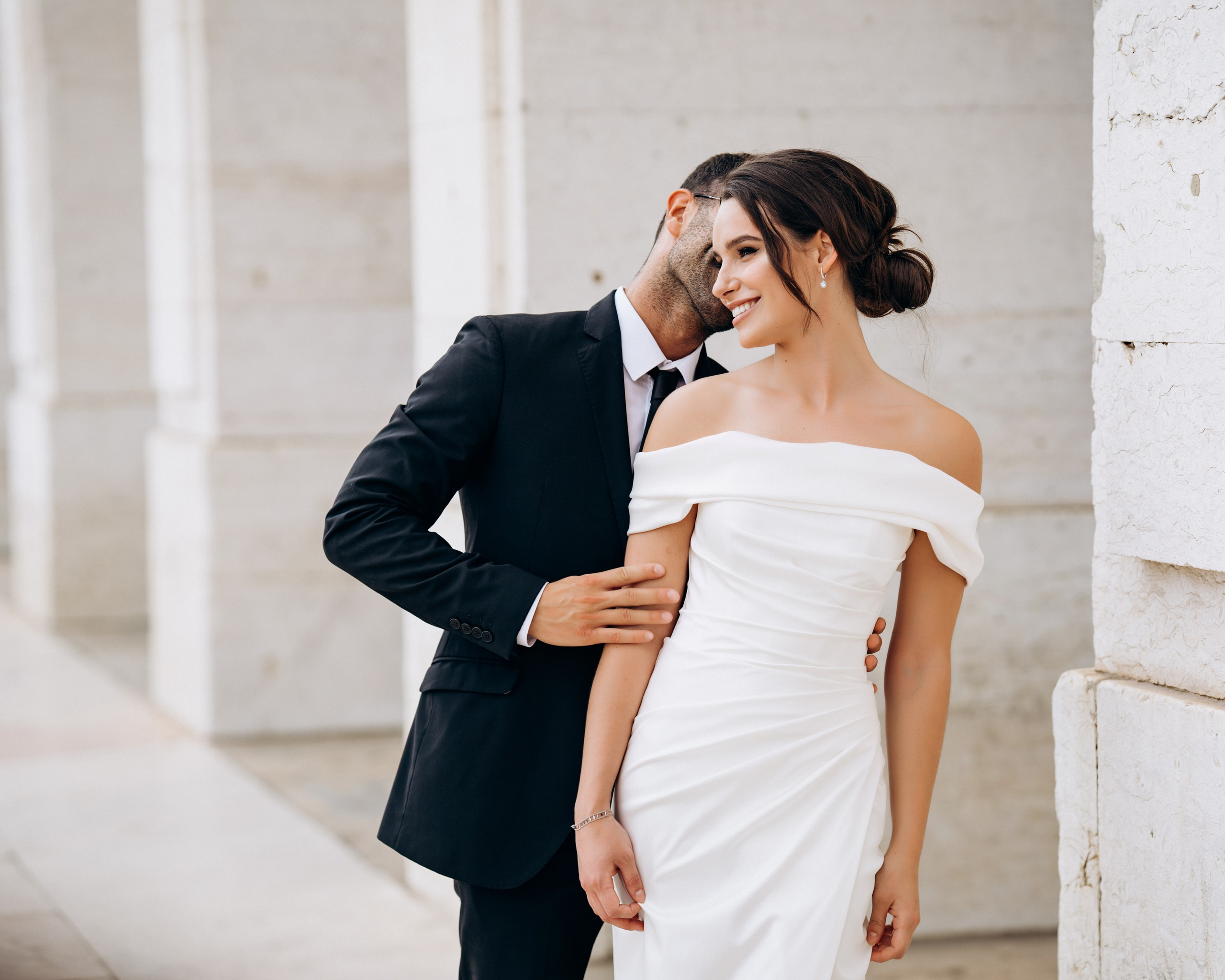 Wedding photo shoot. Professional photographer in Paris — Shybitska Iryna