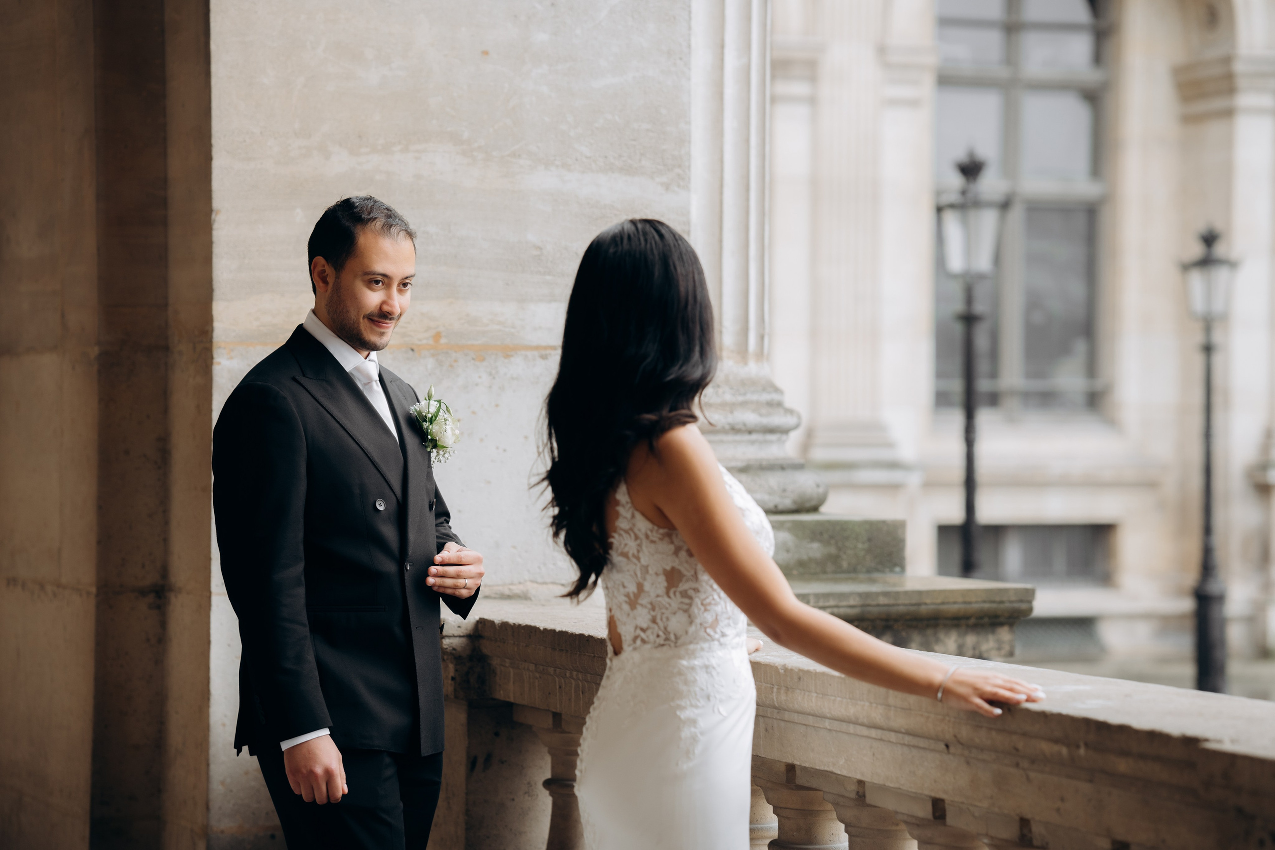 Wedding photo shoot in France_Cabriolet_Paris. Professional photographer in Paris — Shybitska Iryna