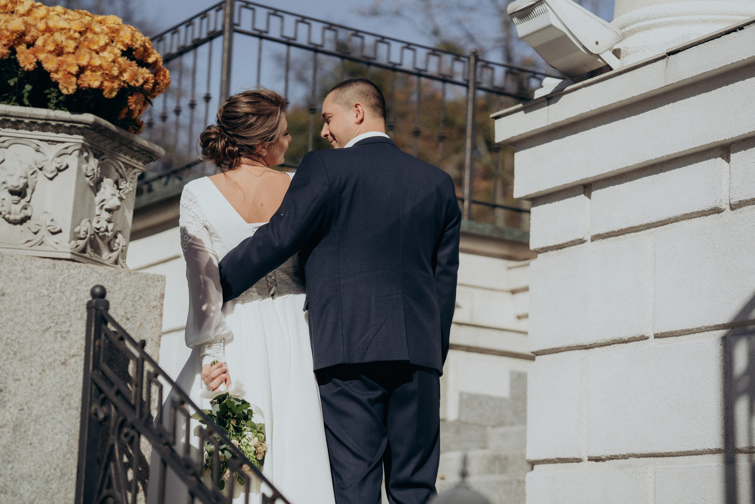 Весільна фотосесія в парку ВДНГ та студії. Professional photographer in Paris — Shybitska Iryna