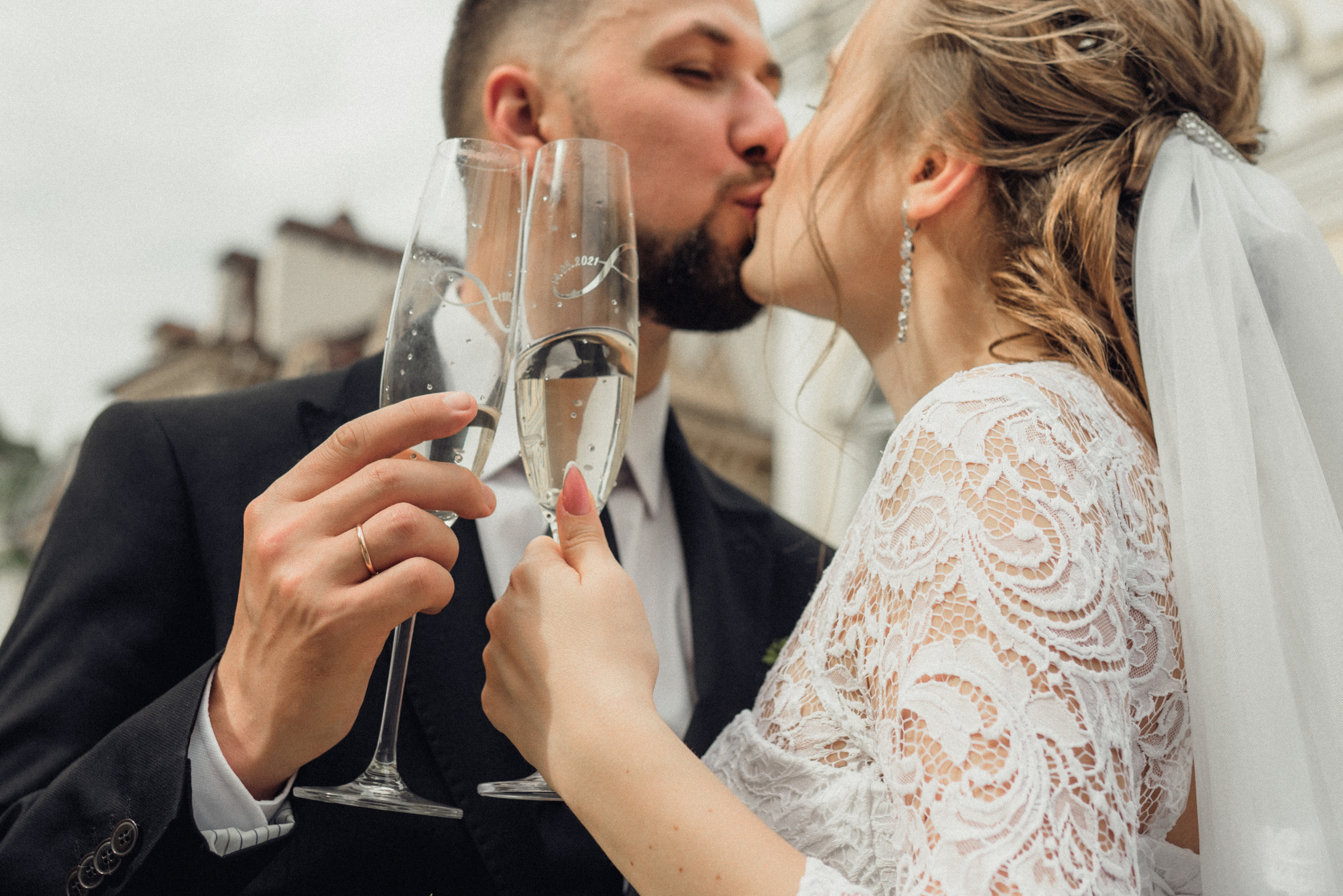 Весільна фотосесія — Ботанічний сад. Professional photographer in Paris — Shybitska Iryna