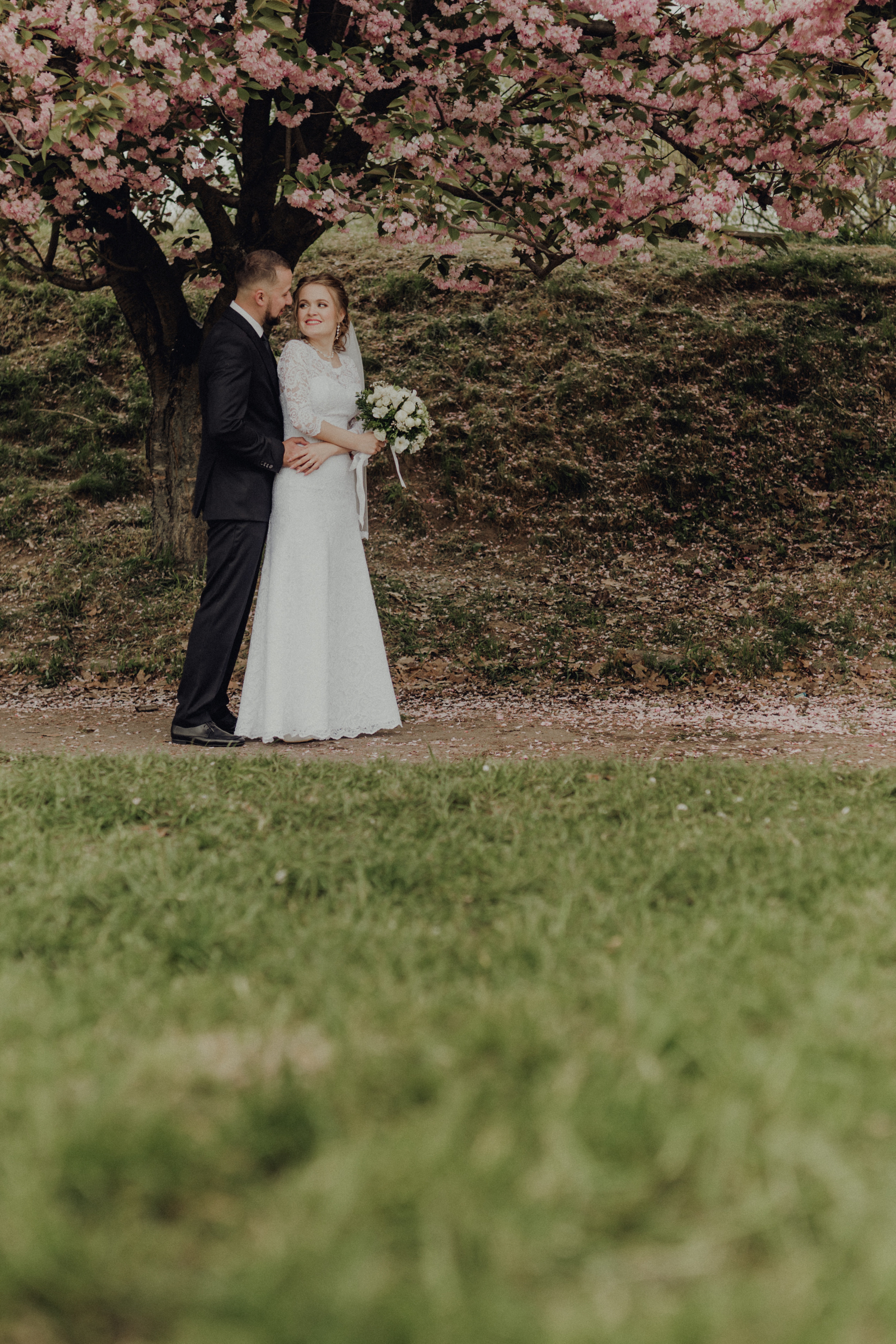 Весільна фотосесія — Ботанічний сад. Professional photographer in Paris — Shybitska Iryna