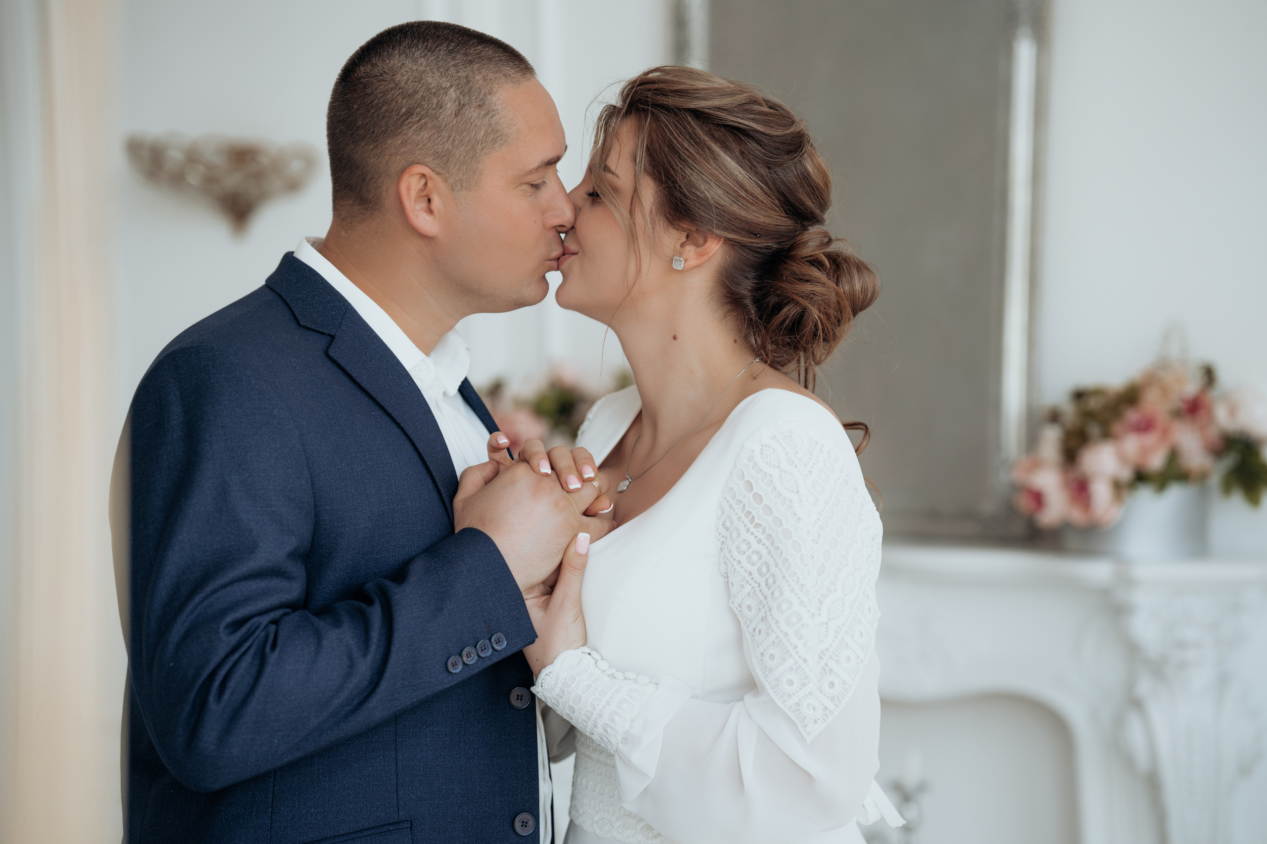 Весільна фотосесія в парку ВДНГ та студії. Professional photographer in Paris — Shybitska Iryna