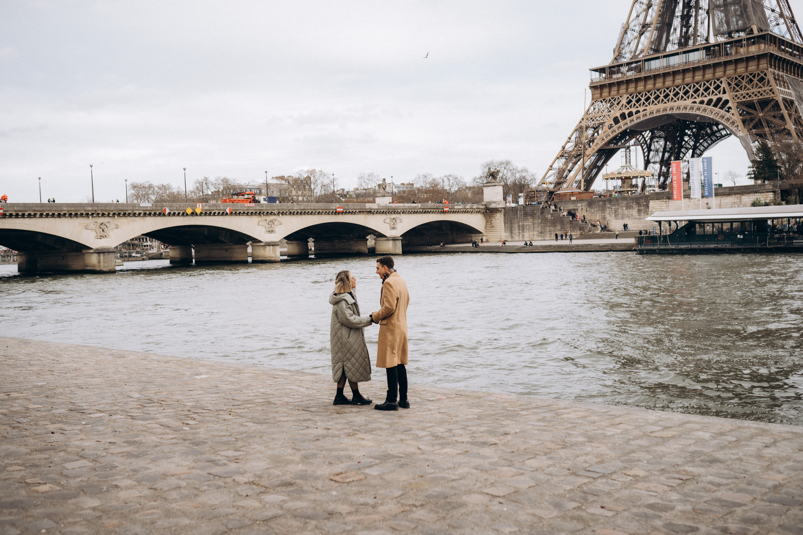 Proposal in Paris — Photographer Paris. Professional photographer in Paris — Shybitska Iryna