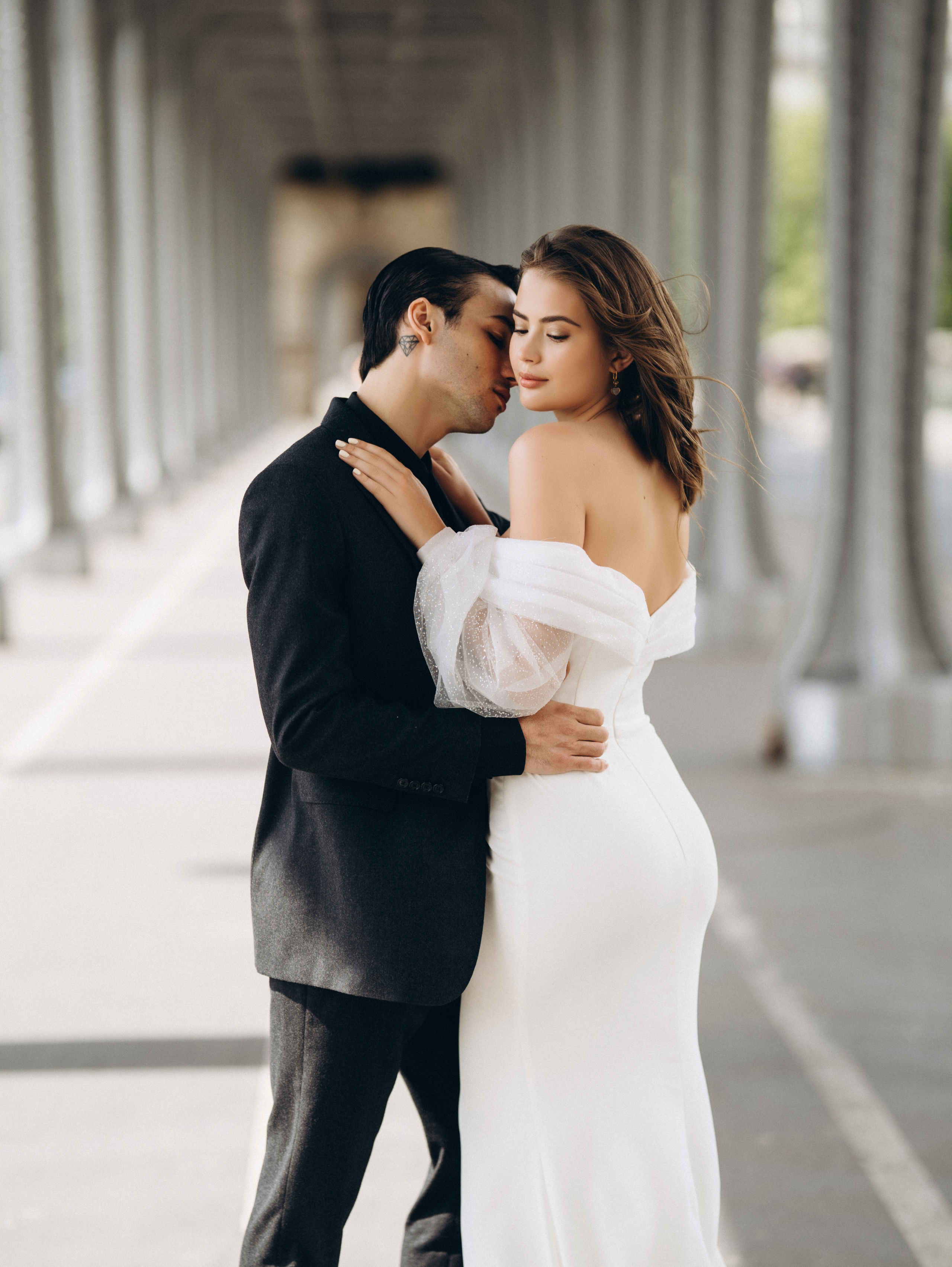 Wedding photo shoot in Paris. Professional photographer in Paris — Shybitska Iryna