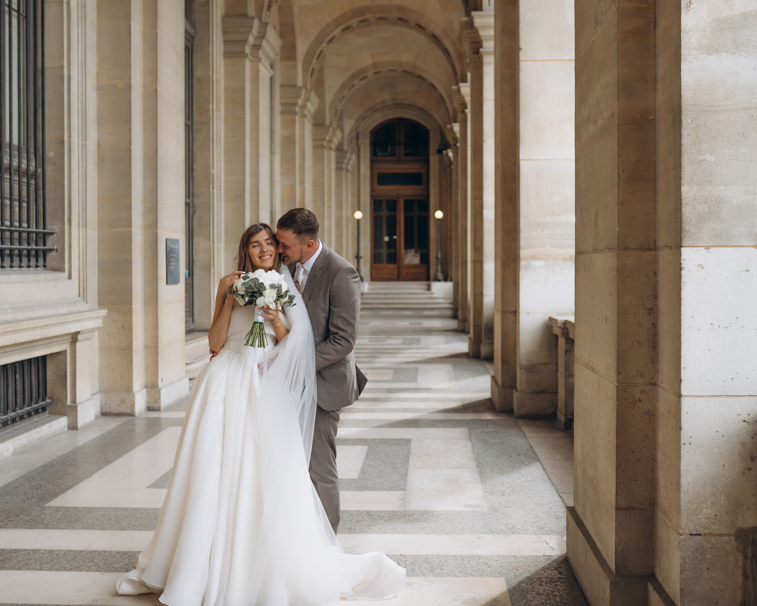 Свадебная фотосессия в Париже. Professional photographer in Paris — Shybitska Iryna