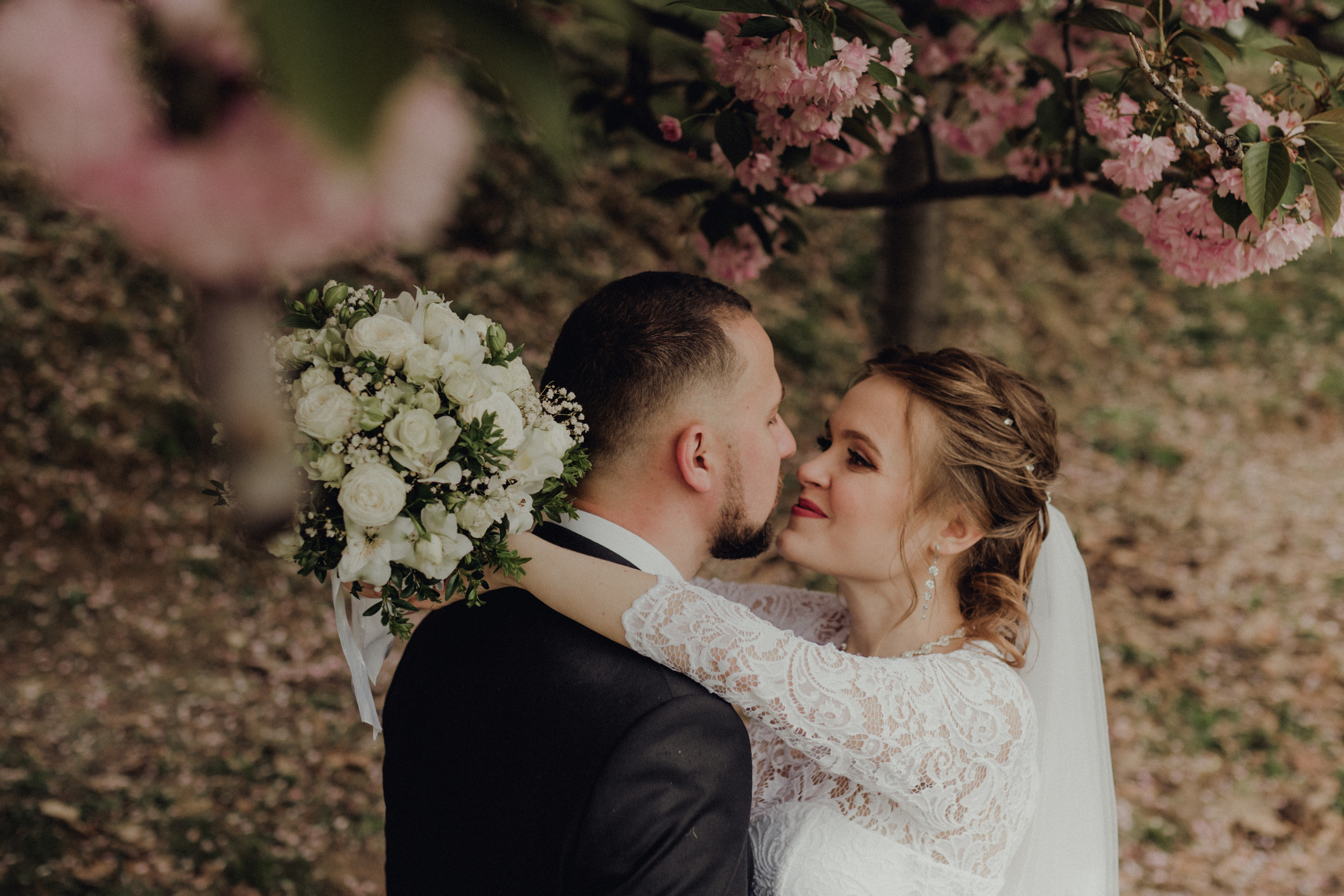 Весільна фотосесія — Ботанічний сад. Professional photographer in Paris — Shybitska Iryna