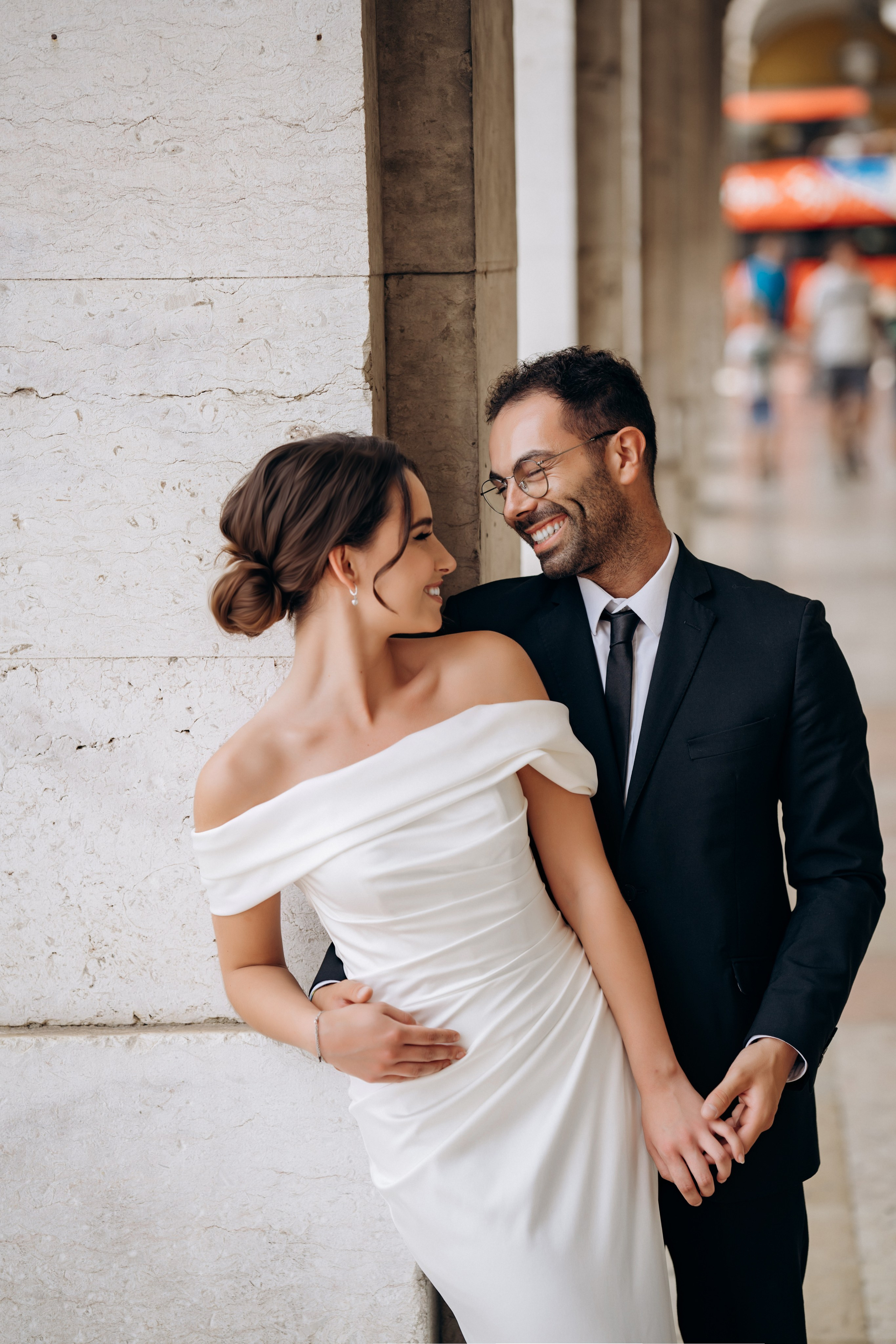 Wedding photo shoot. Professional photographer in Paris — Shybitska Iryna