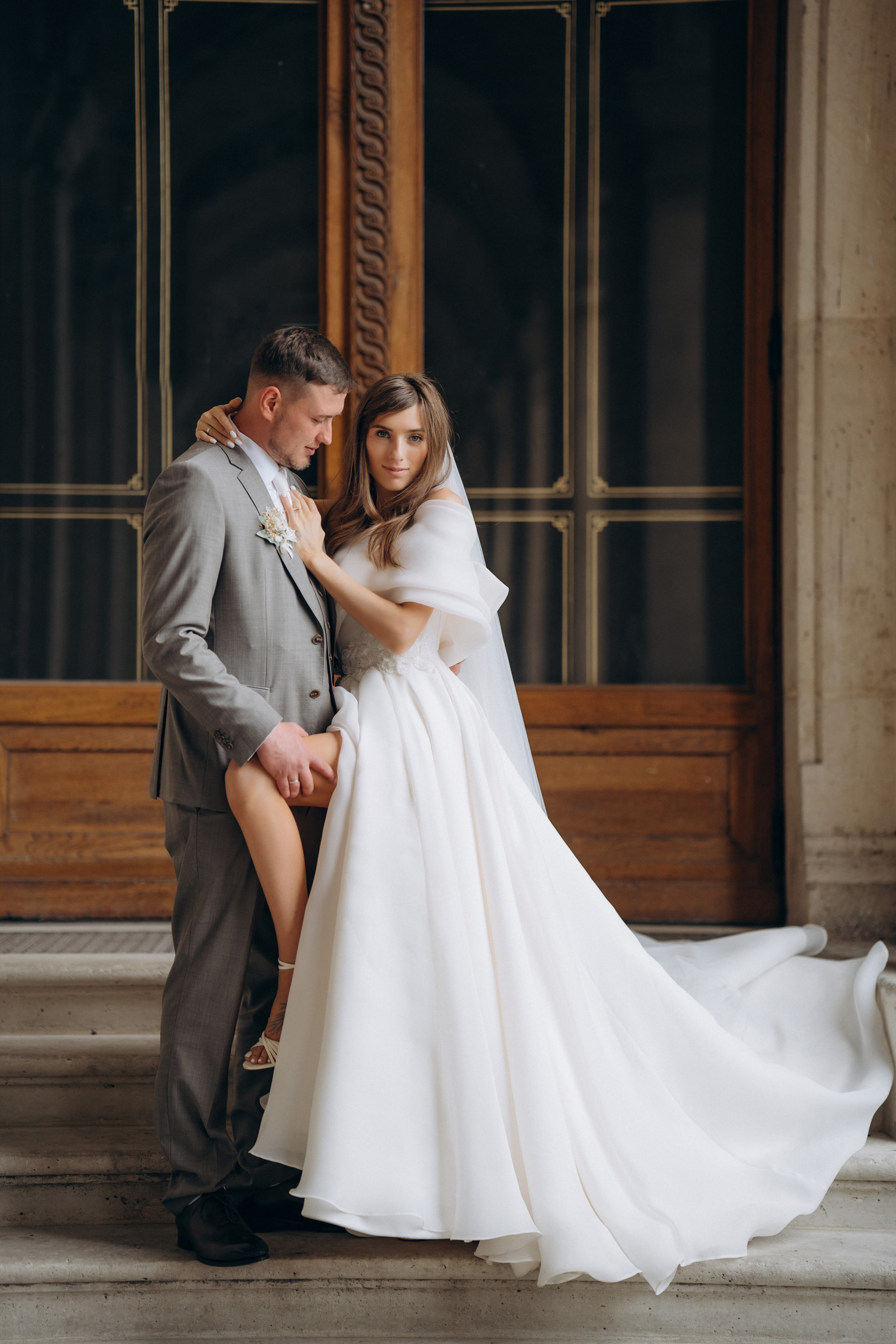 Свадебная фотосессия в Париже. Professional photographer in Paris — Shybitska Iryna