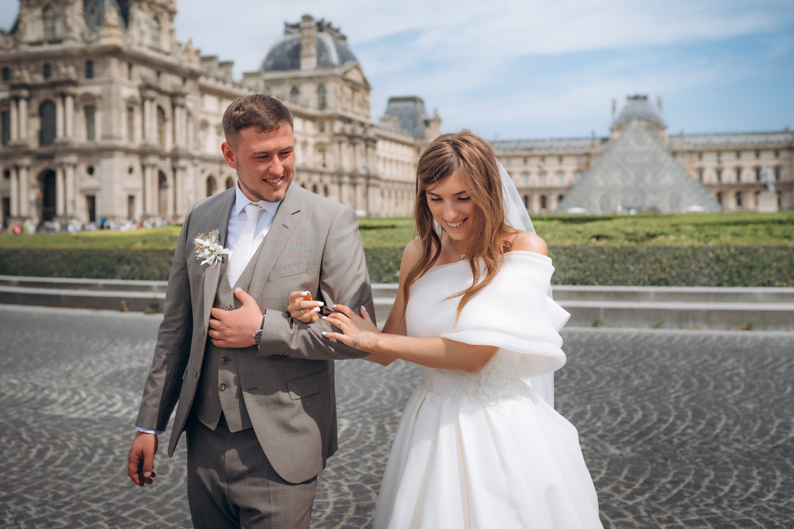 Свадебная фотосессия в Париже. Professional photographer in Paris — Shybitska Iryna