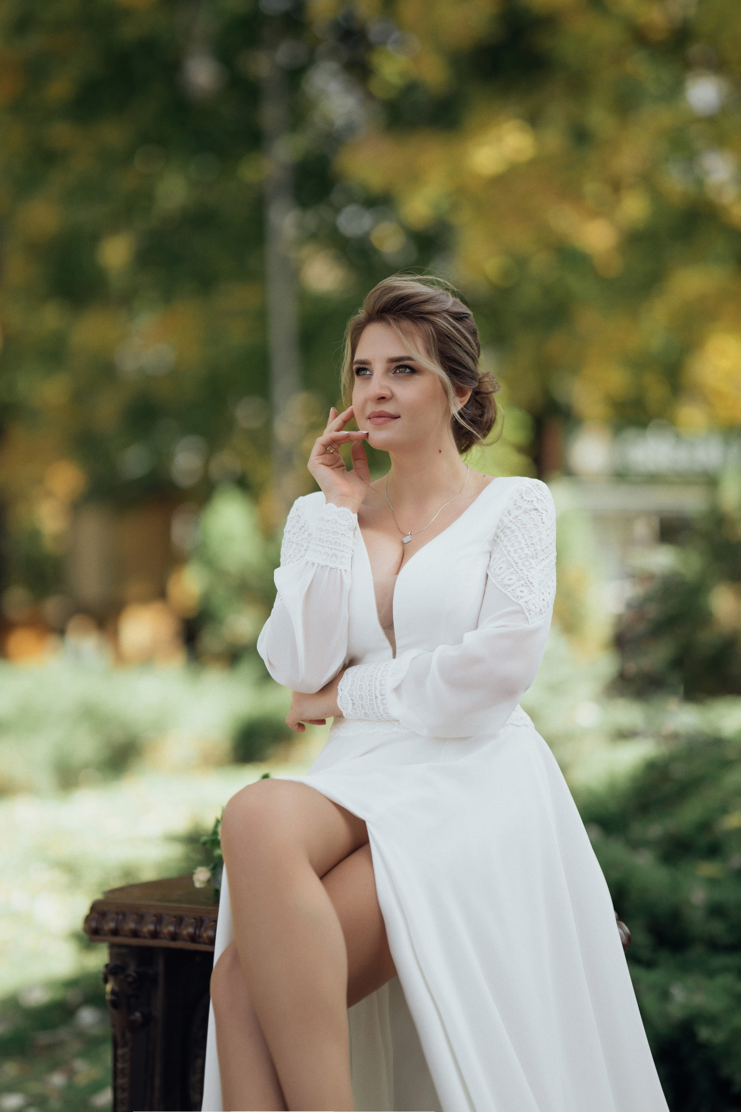 Весільна фотосесія в парку ВДНГ та студії. Professional photographer in Paris — Shybitska Iryna