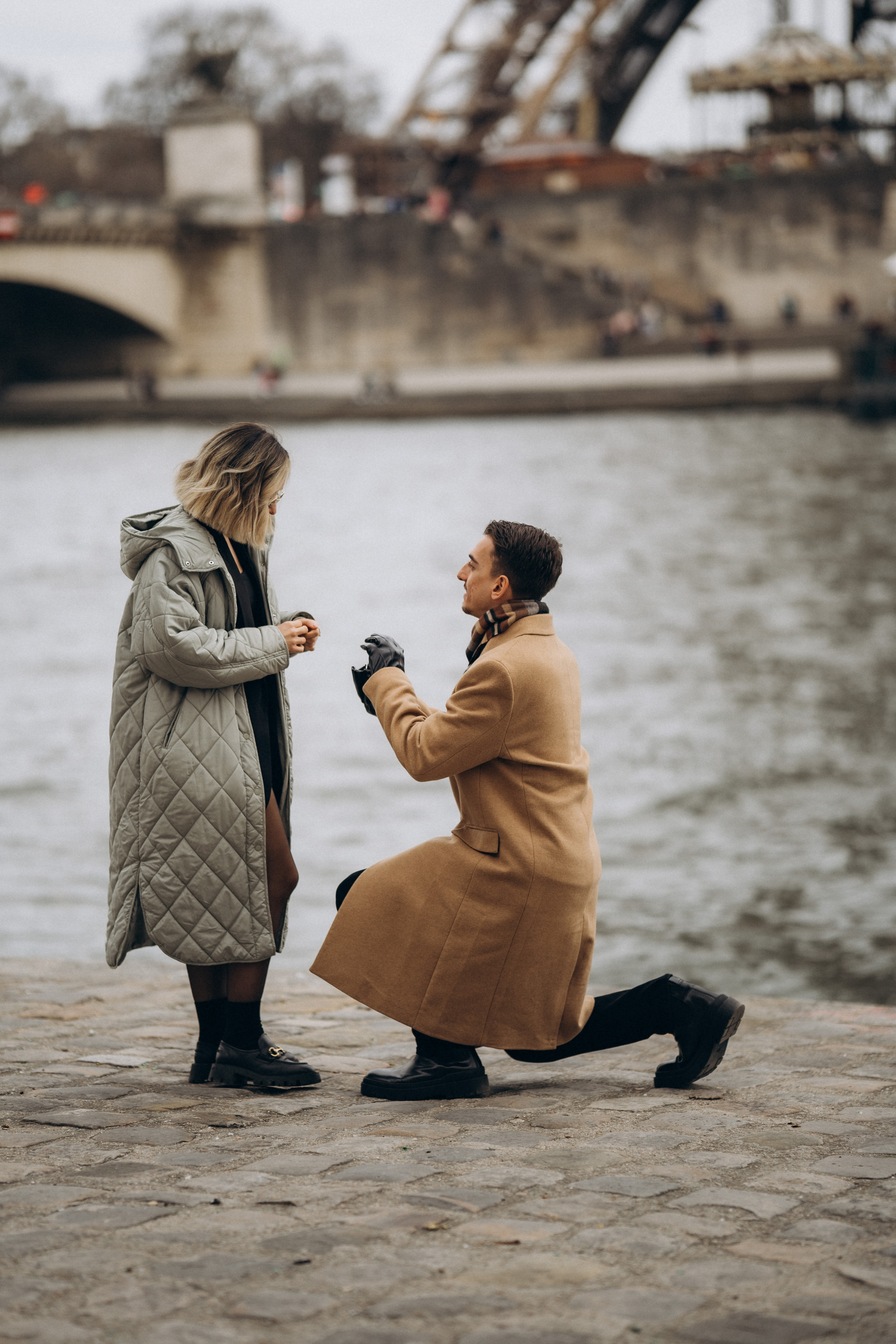 Proposal in Paris — Photographer Paris. Professional photographer in Paris — Shybitska Iryna