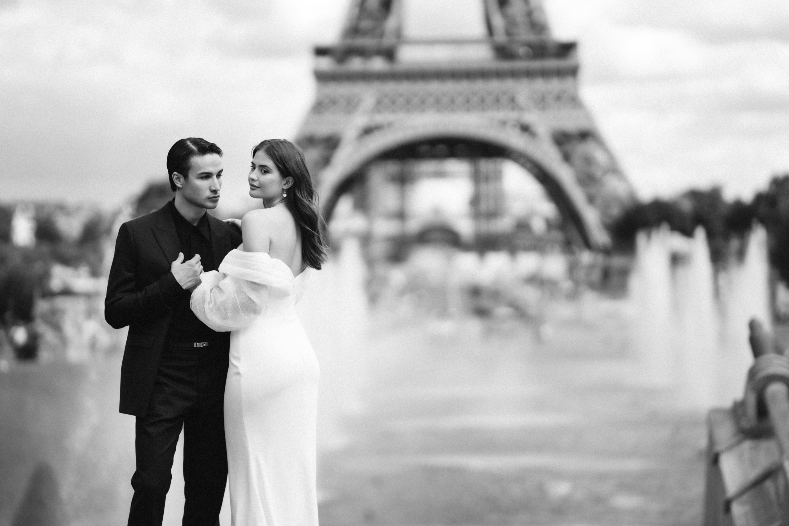 Wedding photo shoot in Paris. Professional photographer in Paris — Shybitska Iryna