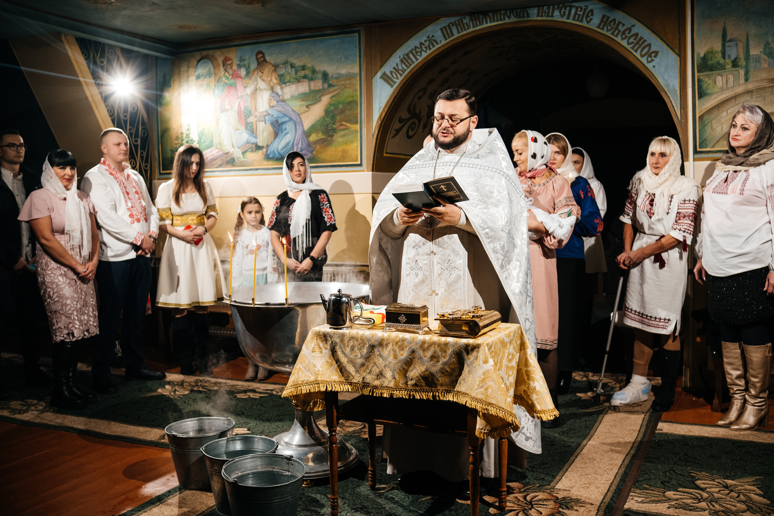 Таїнство хрещення. Плотиця Олександр. Весільний та сімейний фотограф