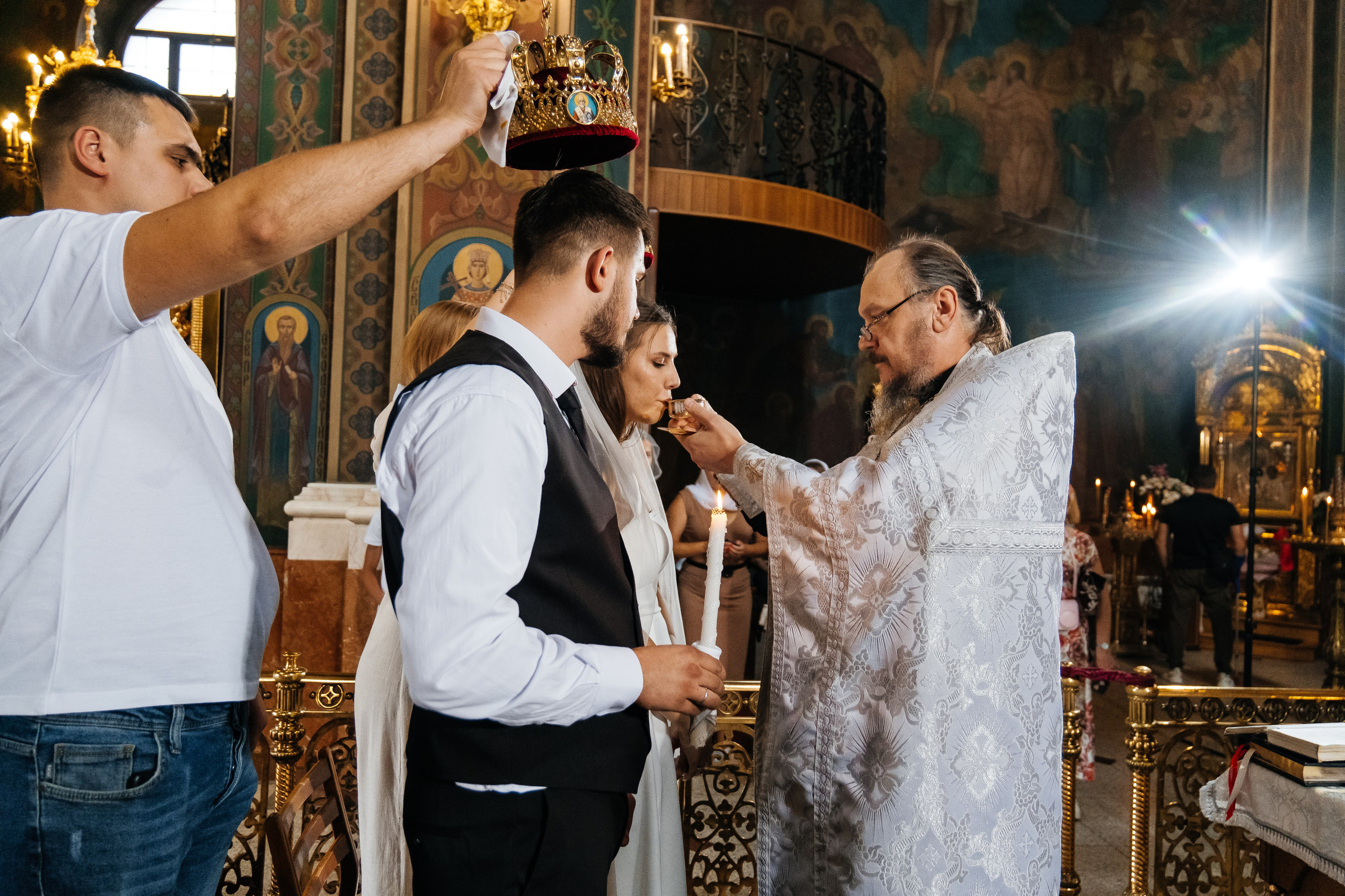 Таїнстао Вінчання. Ангеліна та Артур. Плотиця Олександр. Весільний та сімейний фотограф