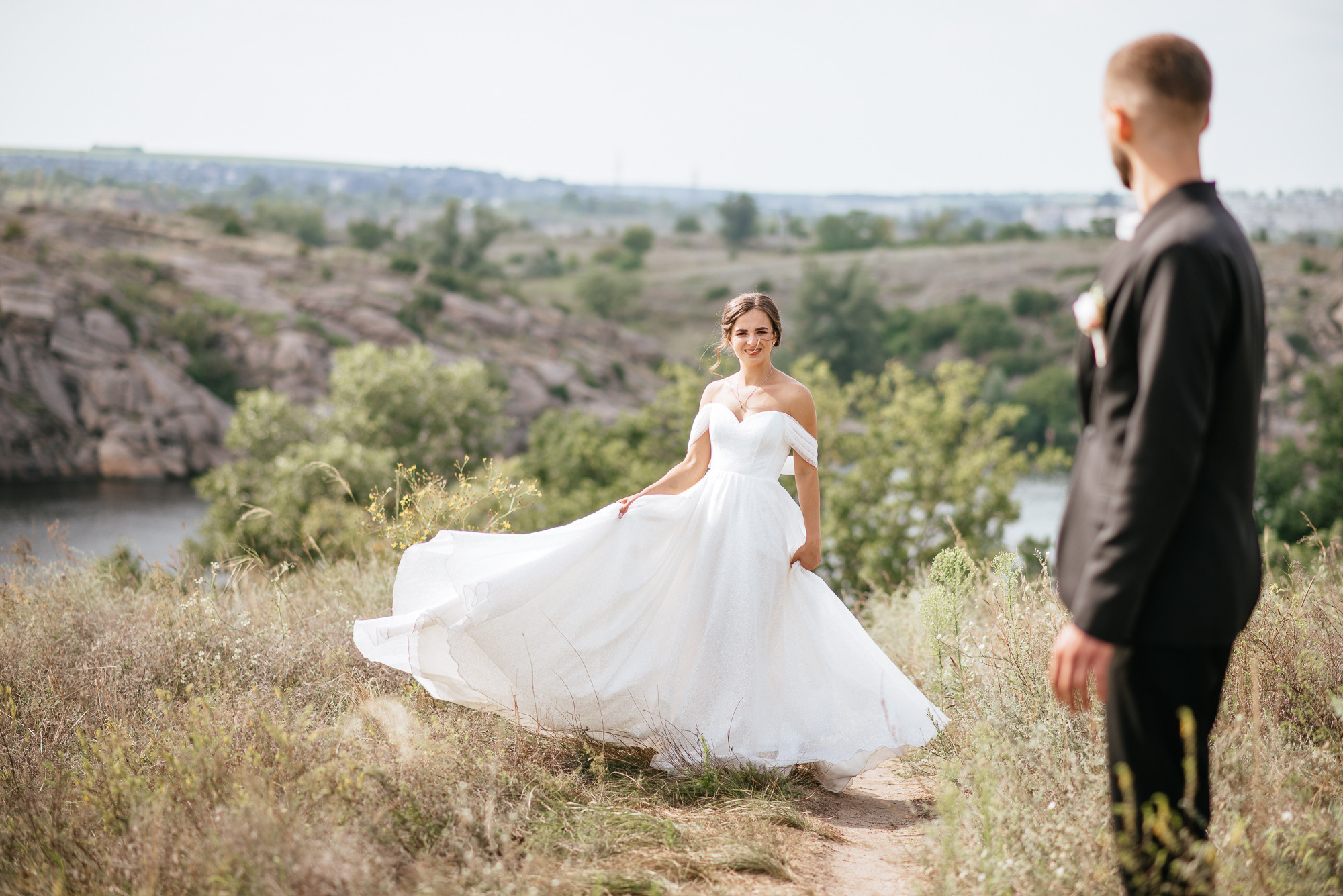 Формат свадебной съёмки роспись и прогулка. Весільний та сімейний фотограф у Запоріжжі Юлія Васьків