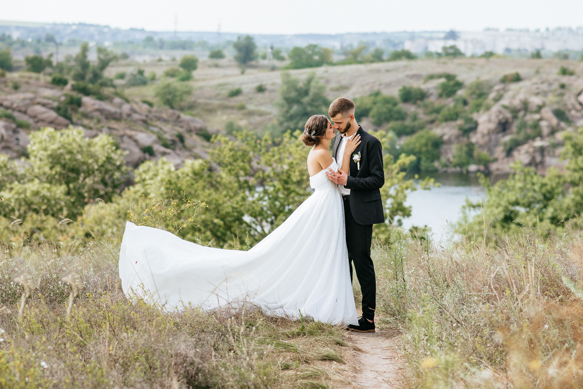 Формат свадебной съёмки роспись и прогулка. Весільний та сімейний фотограф у Запоріжжі Юлія Васьків