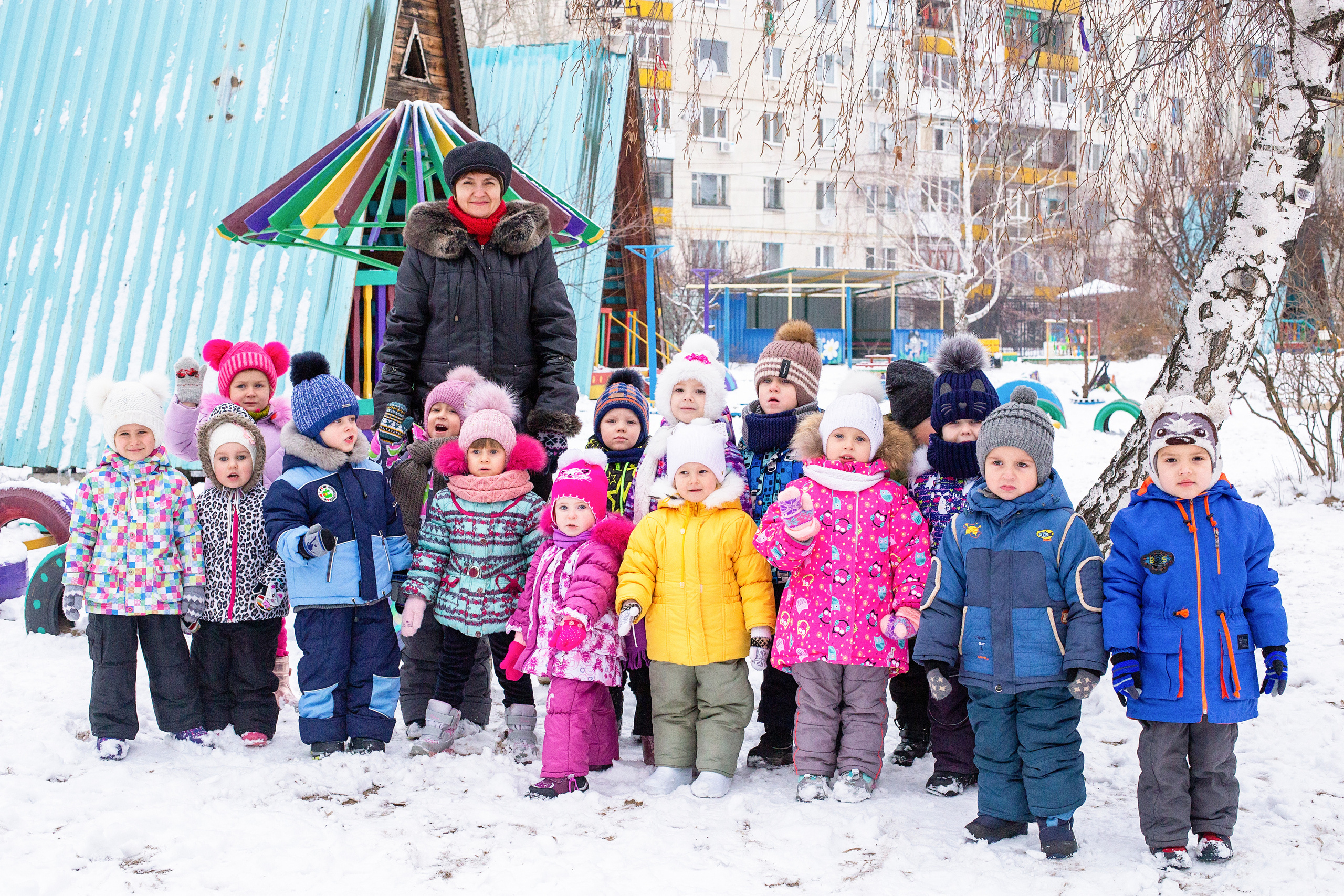 Детский сад. Фотограф Аня Самофалова