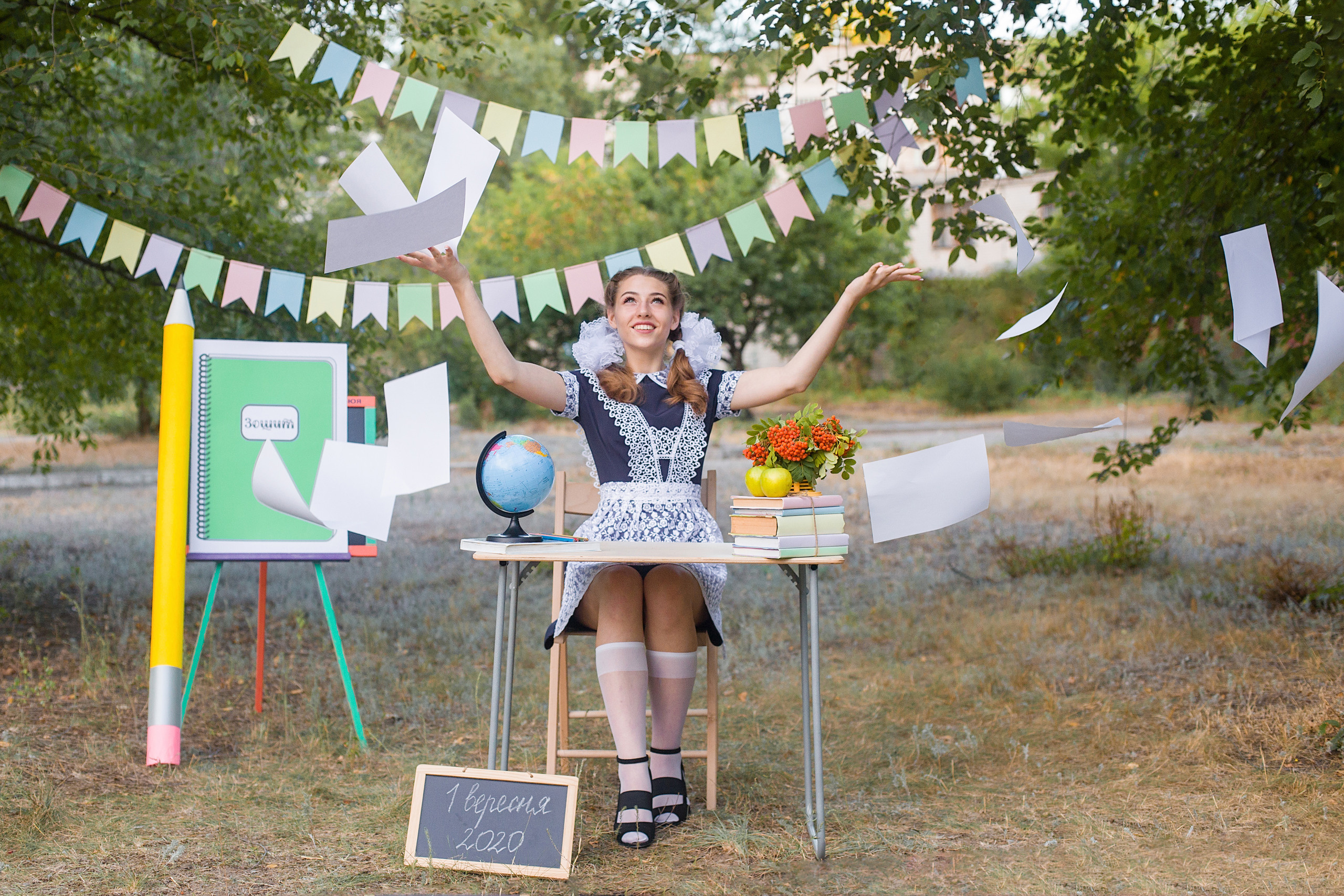 Школа. Фотограф Аня Самофалова