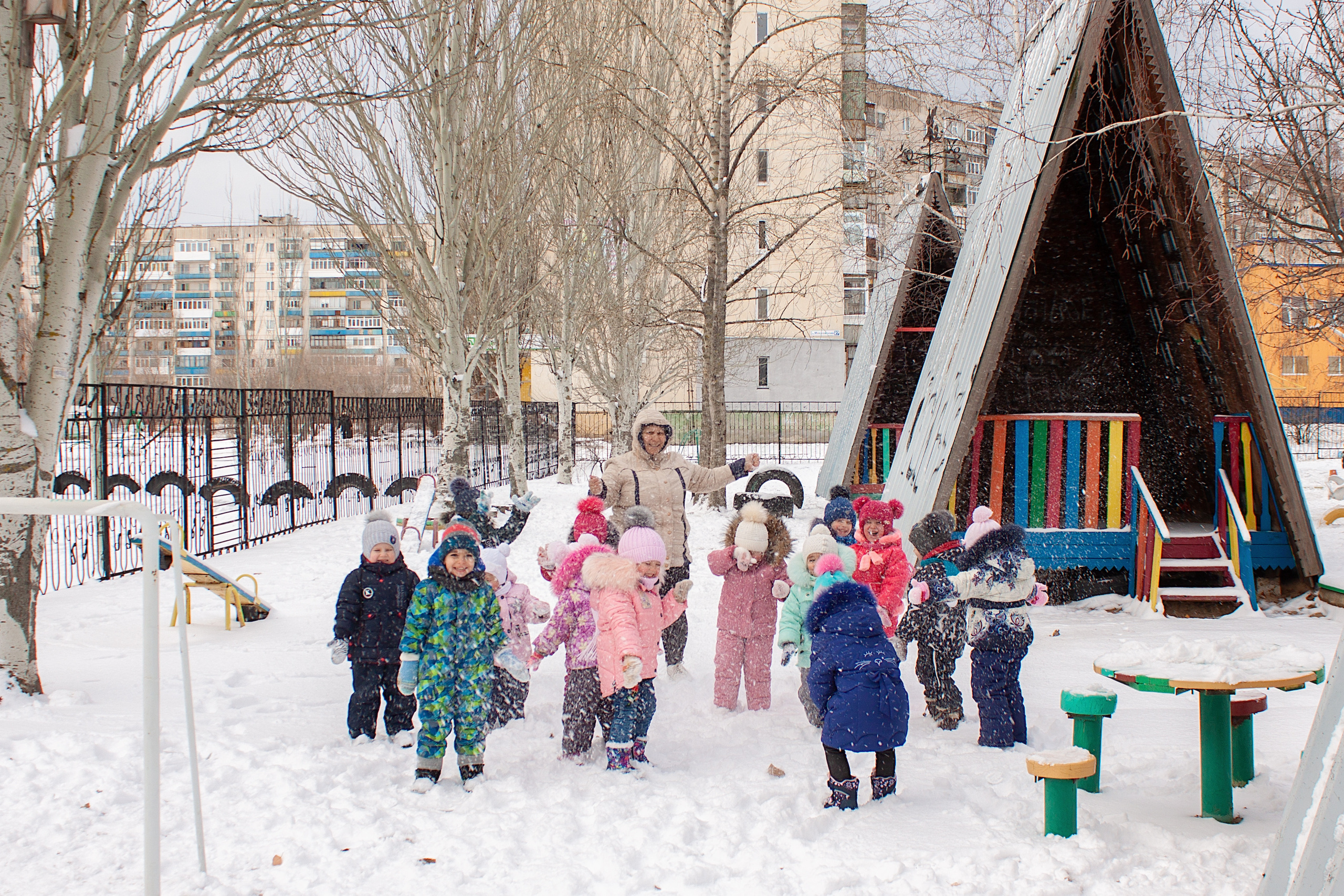 Детский сад. Фотограф Аня Самофалова