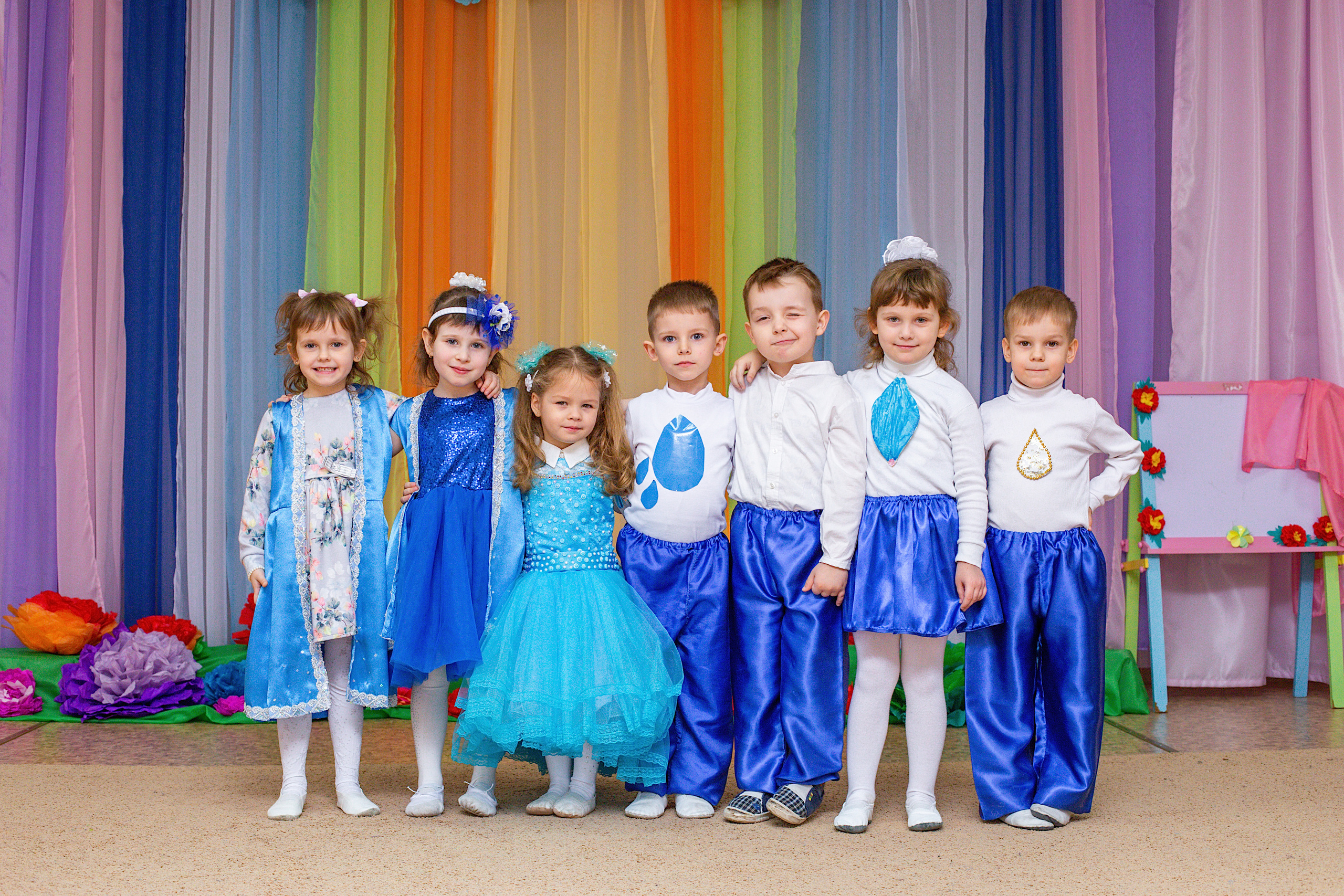 Фото весеннего утренника, группа 11, сад 5. Фотограф Аня Самофалова