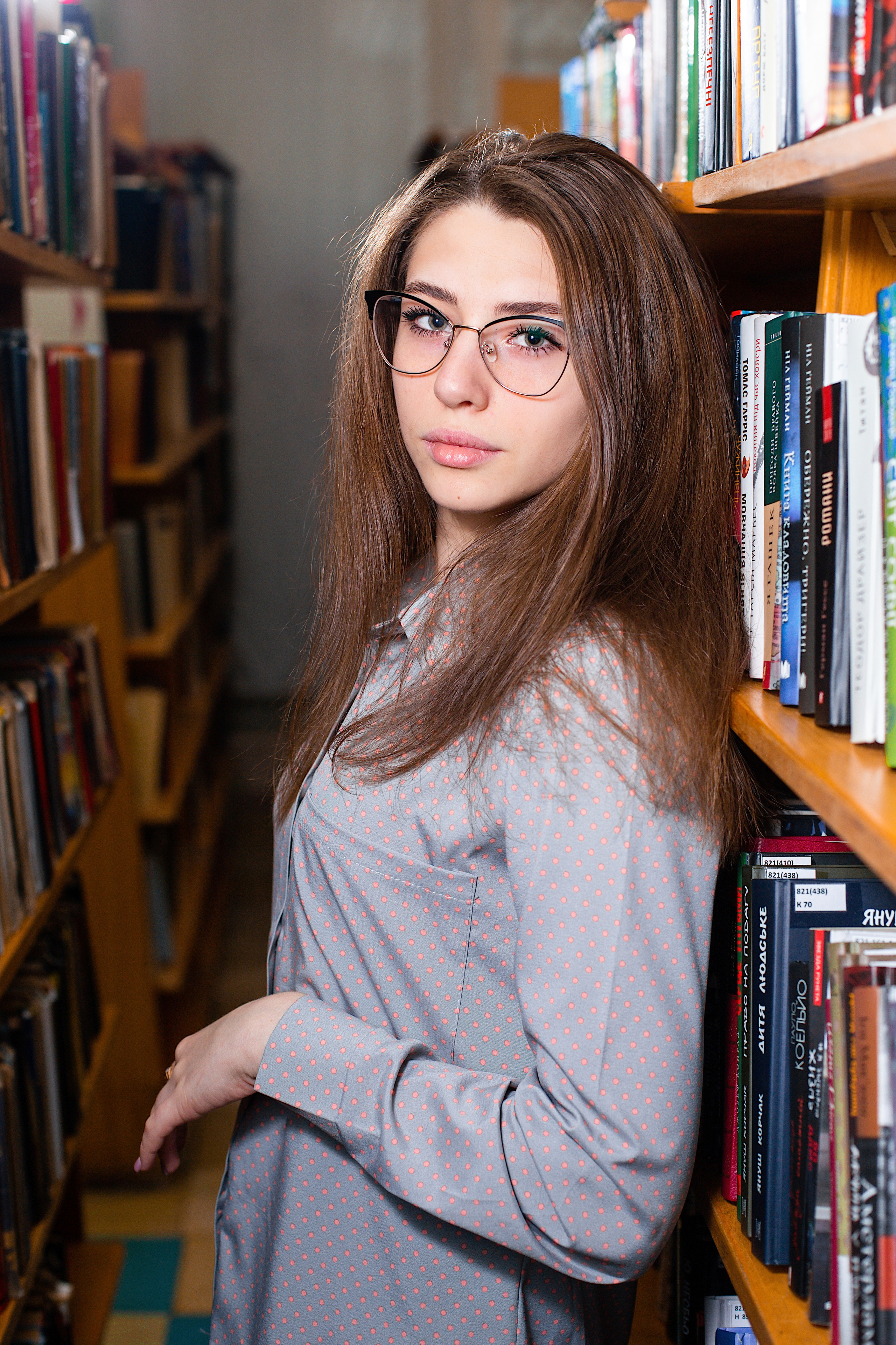 Фотосессия в библиотеке. Фотограф Аня Самофалова