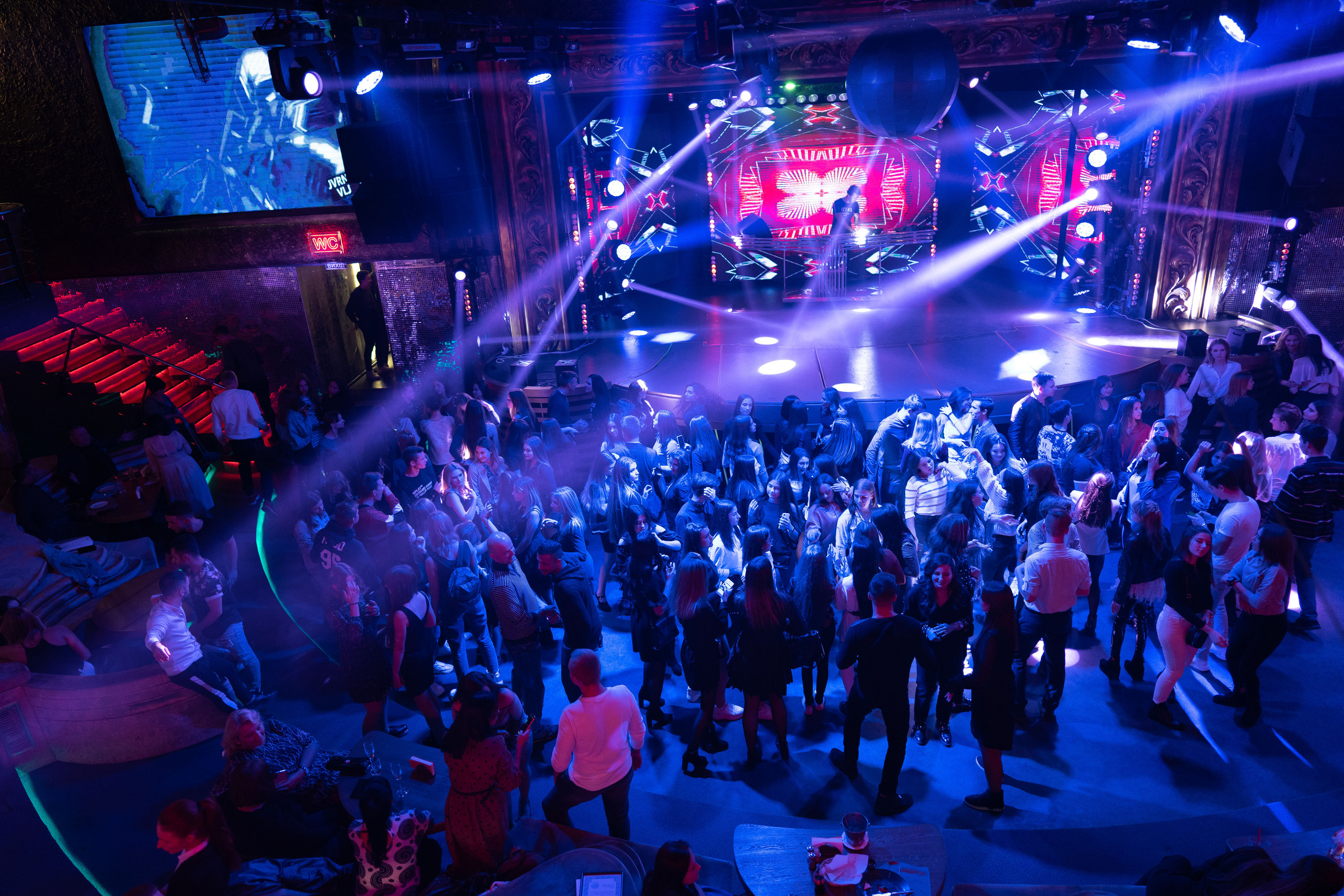 Night club NICE. Wedding and Family Photographer