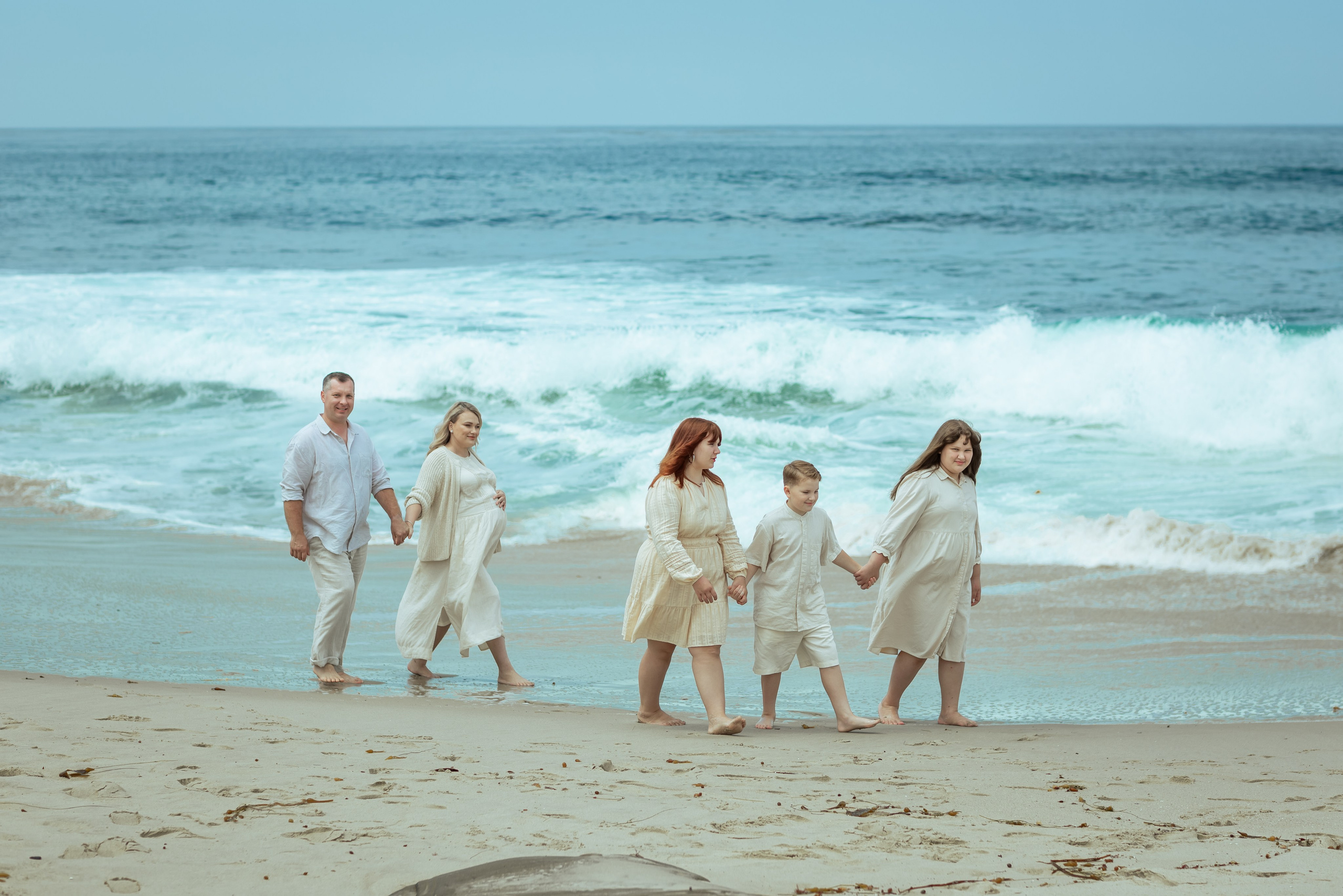 Maternity Photoshoot | La Jolla Beach. Inna Plekhanova | San Diego Photographer
