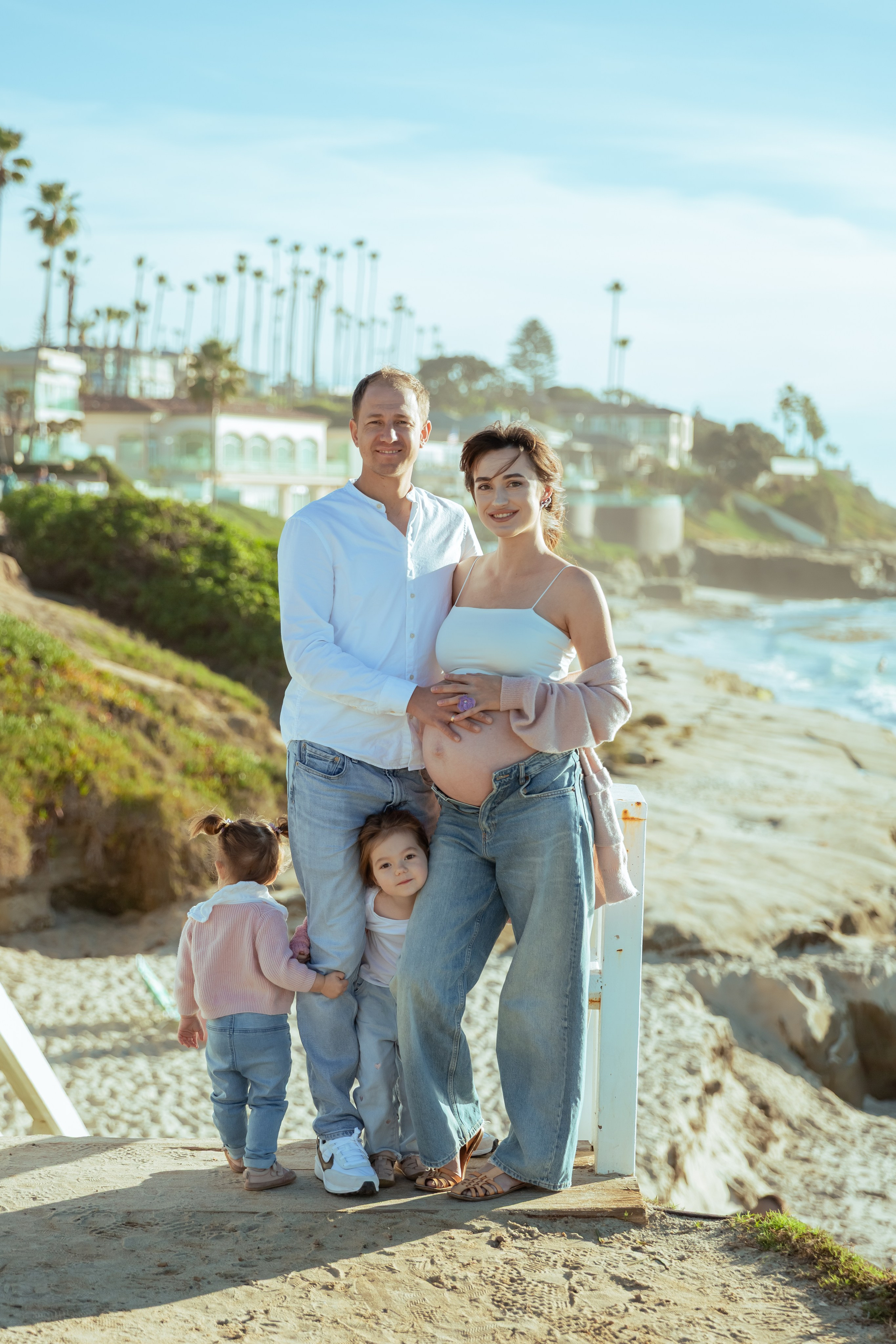 Maternity Photoshoot | La Jolla Beach. Inna Plekhanova | San Diego Photographer